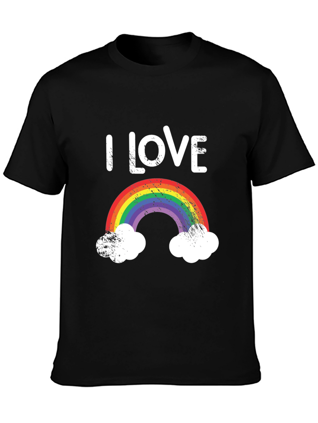 I Love Rainbow T-Shirt LGBTQ Pride