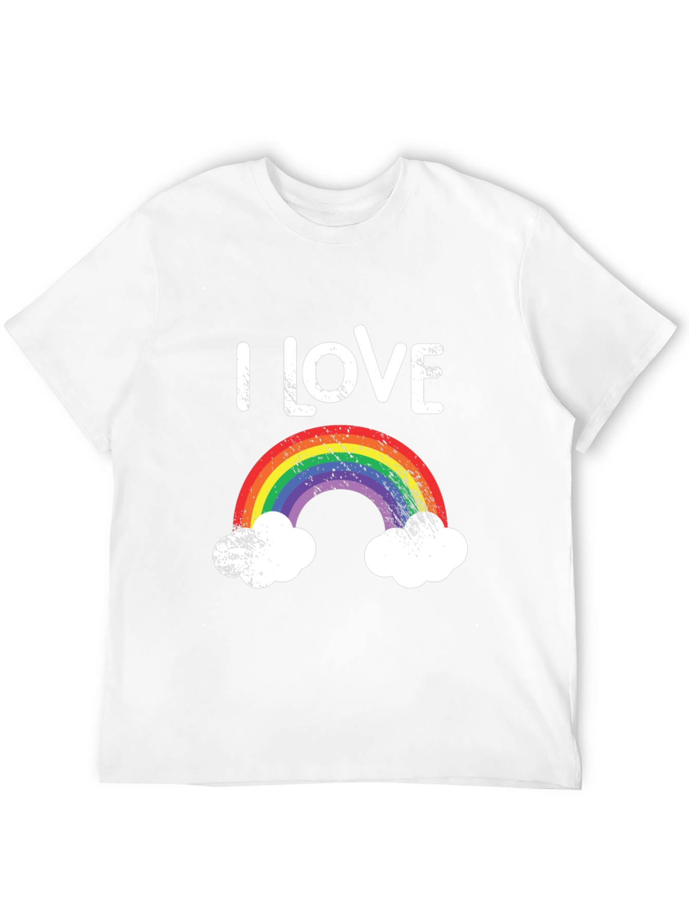 I Love Rainbow T-Shirt LGBTQ Pride