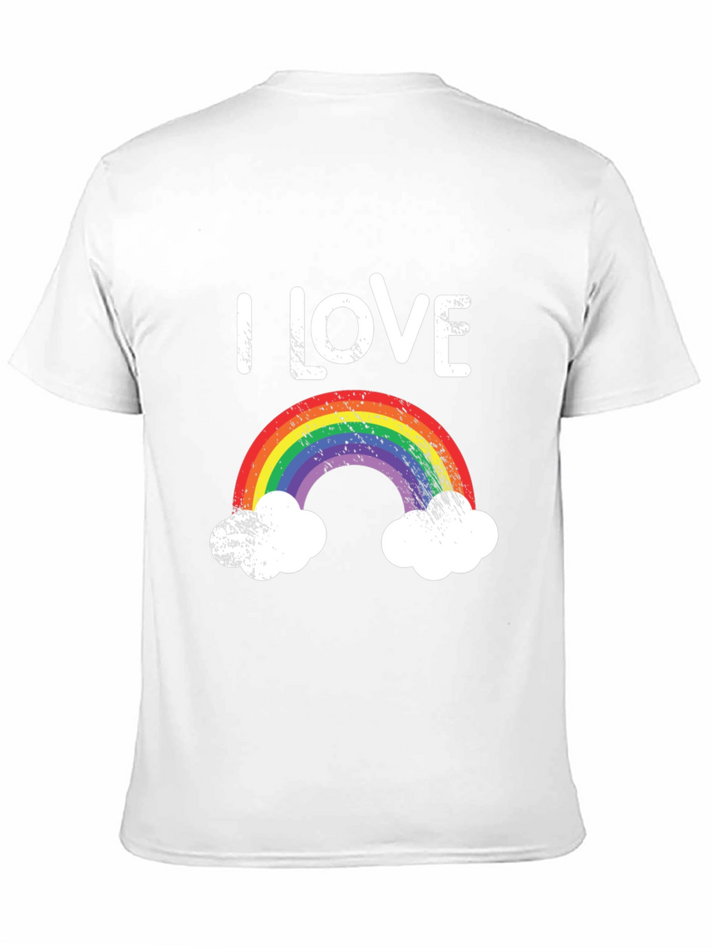I Love Rainbow T-Shirt LGBTQ Pride