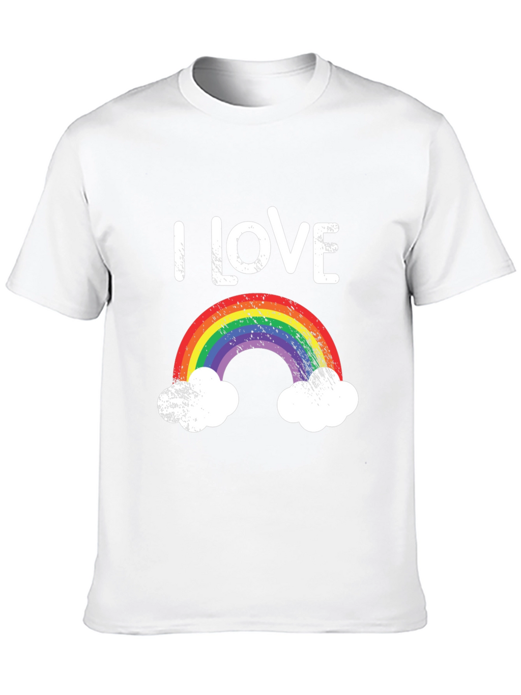 I Love Rainbow T-Shirt LGBTQ Pride