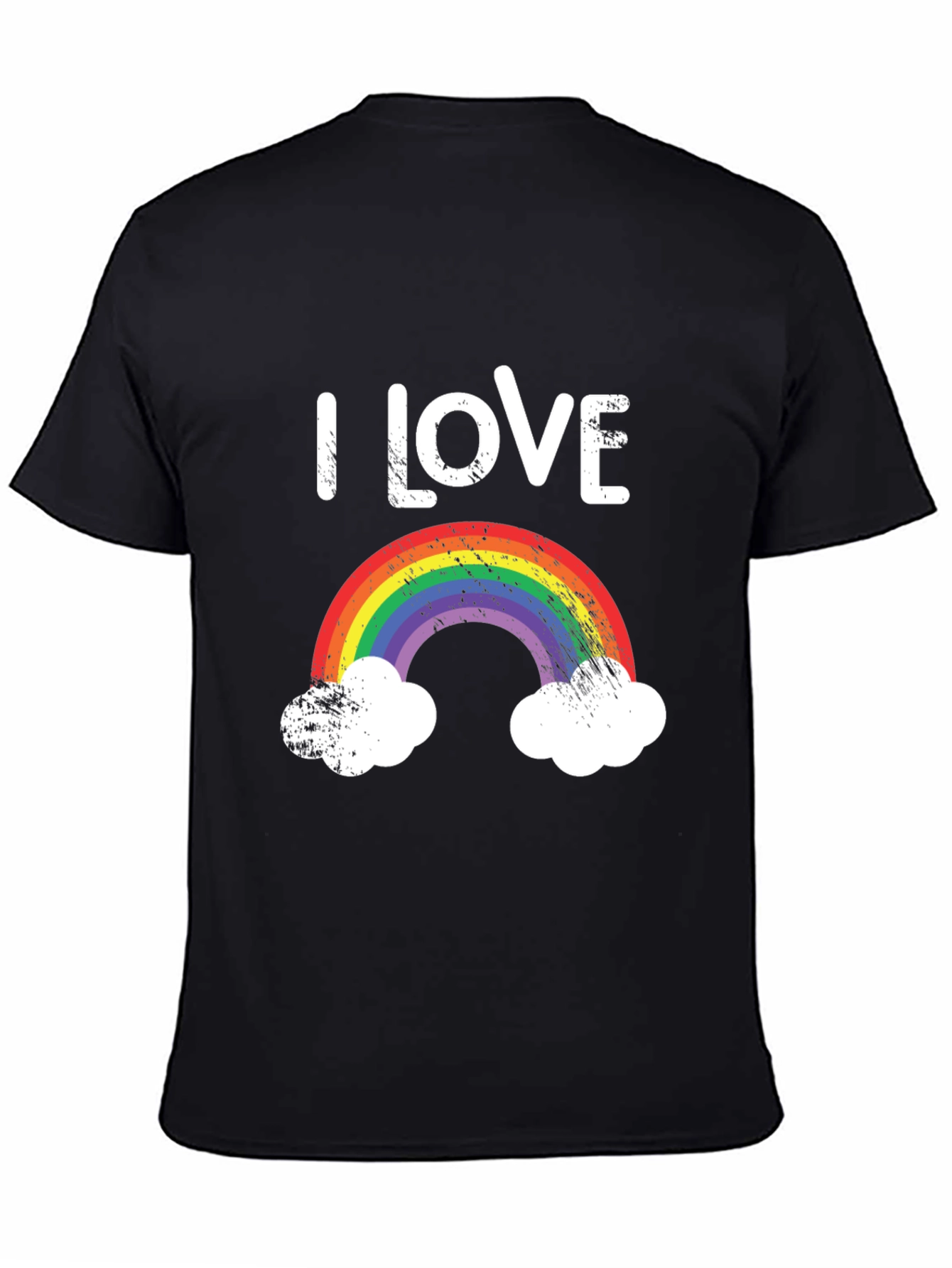 I Love Rainbow T-Shirt LGBTQ Pride