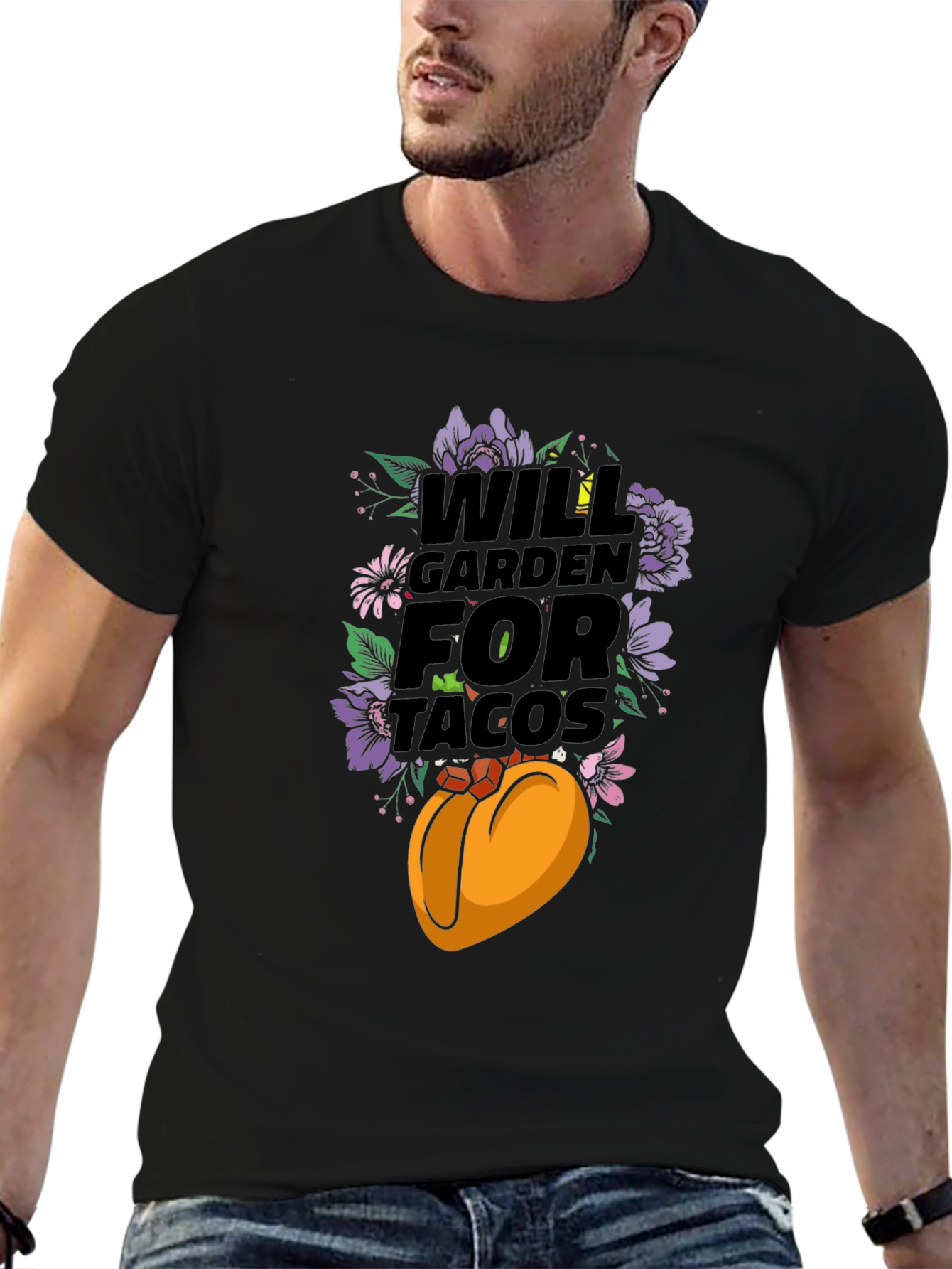 Will Garden for Tacos Graphic Tee