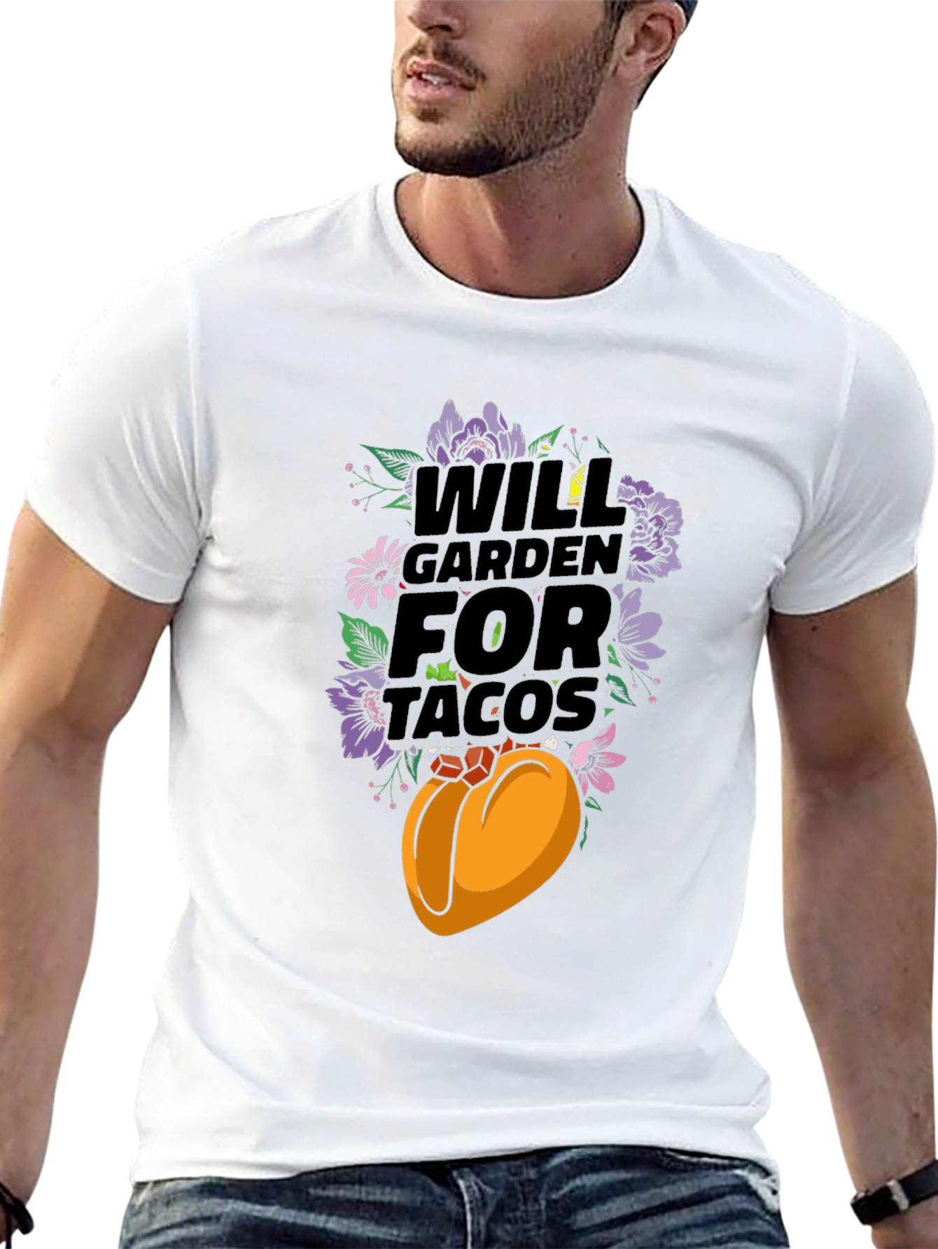 Will Garden for Tacos Graphic Tee