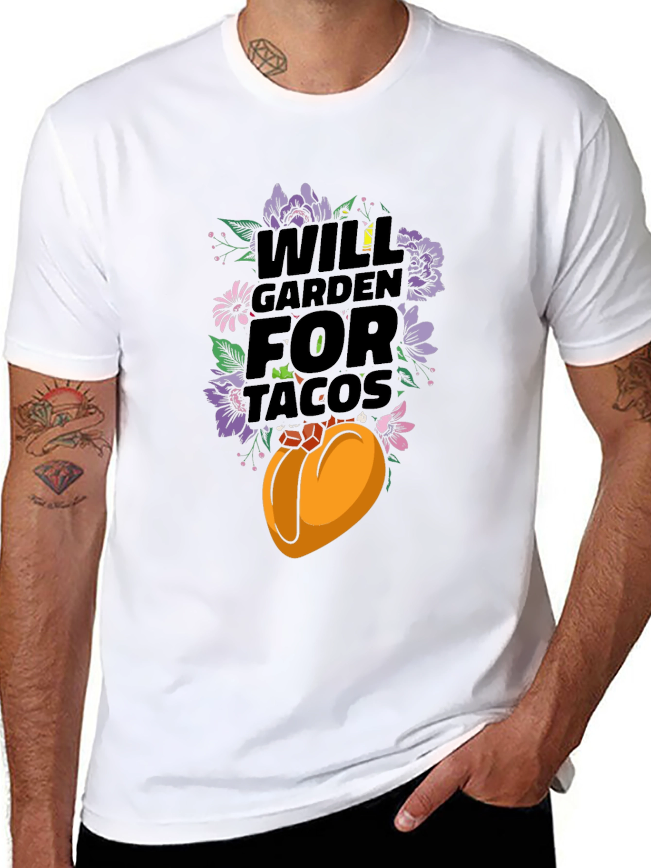 Will Garden for Tacos Graphic Tee