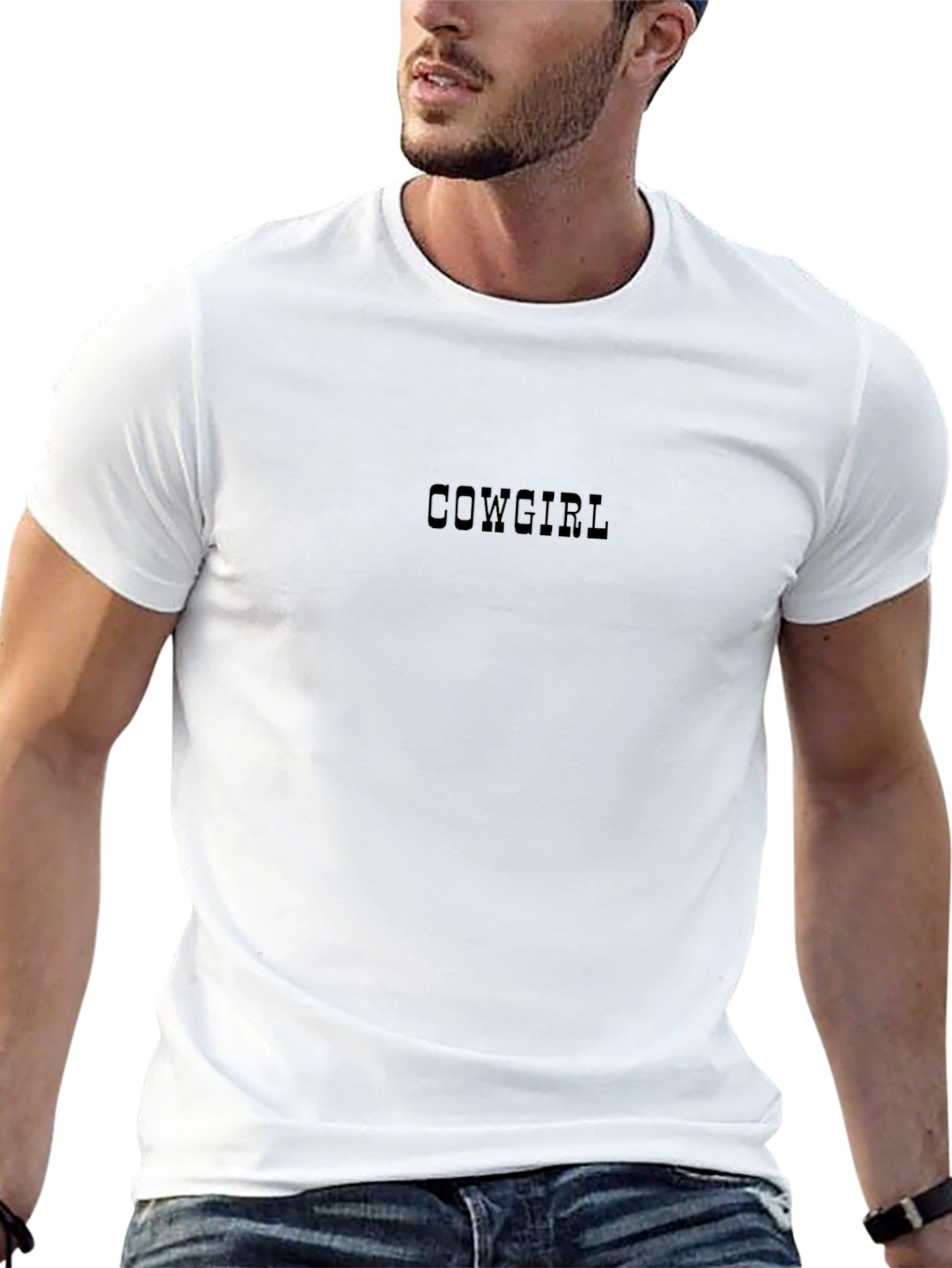 Cowgirl Black Graphic Tee