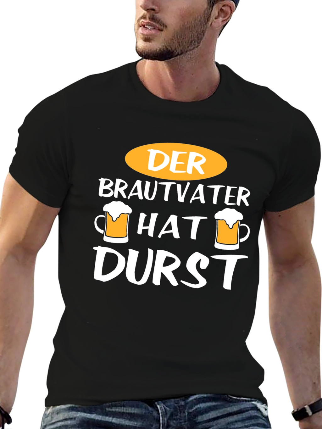 Der Brautvater Hat Durst T-Shirt