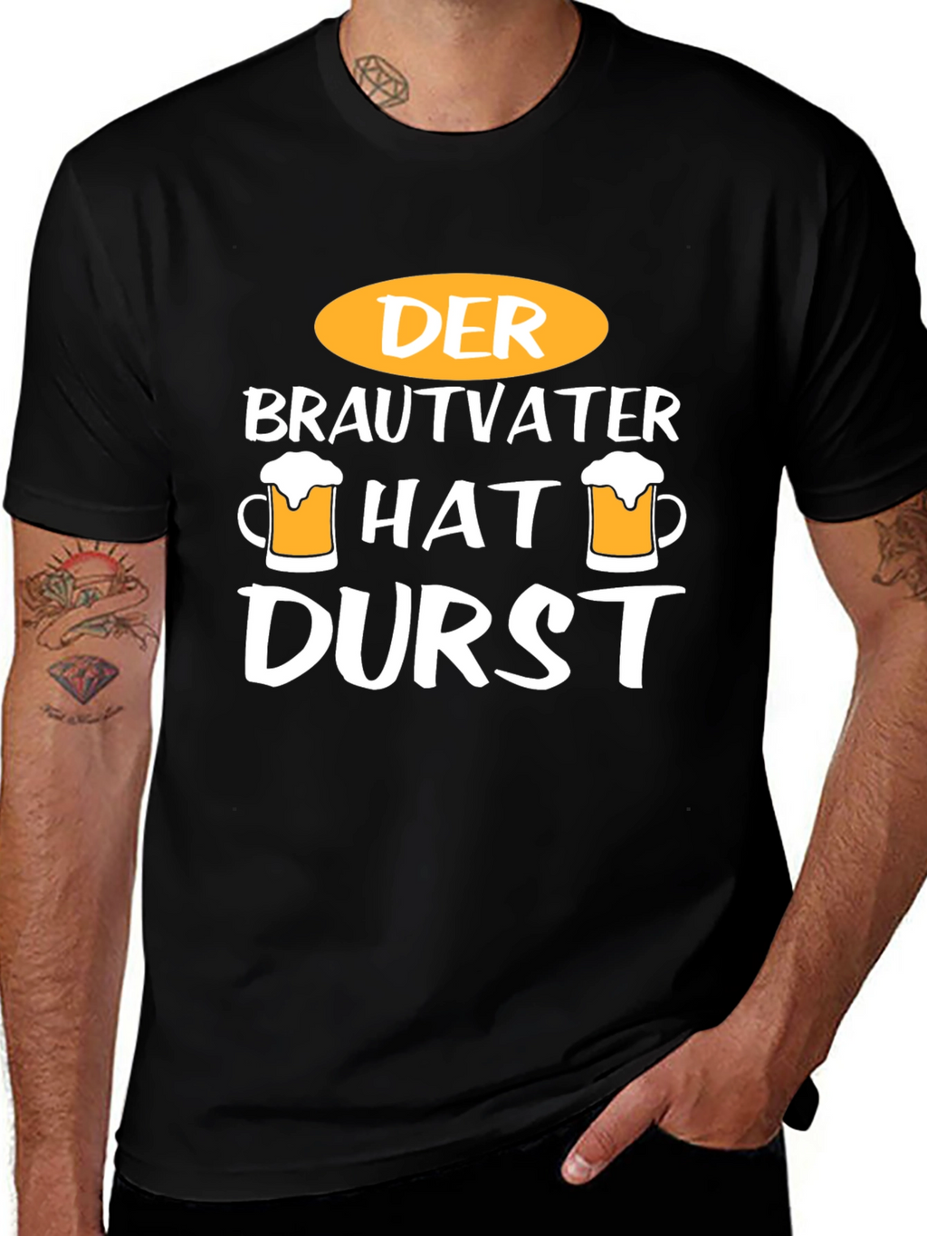 Der Brautvater Hat Durst T-Shirt
