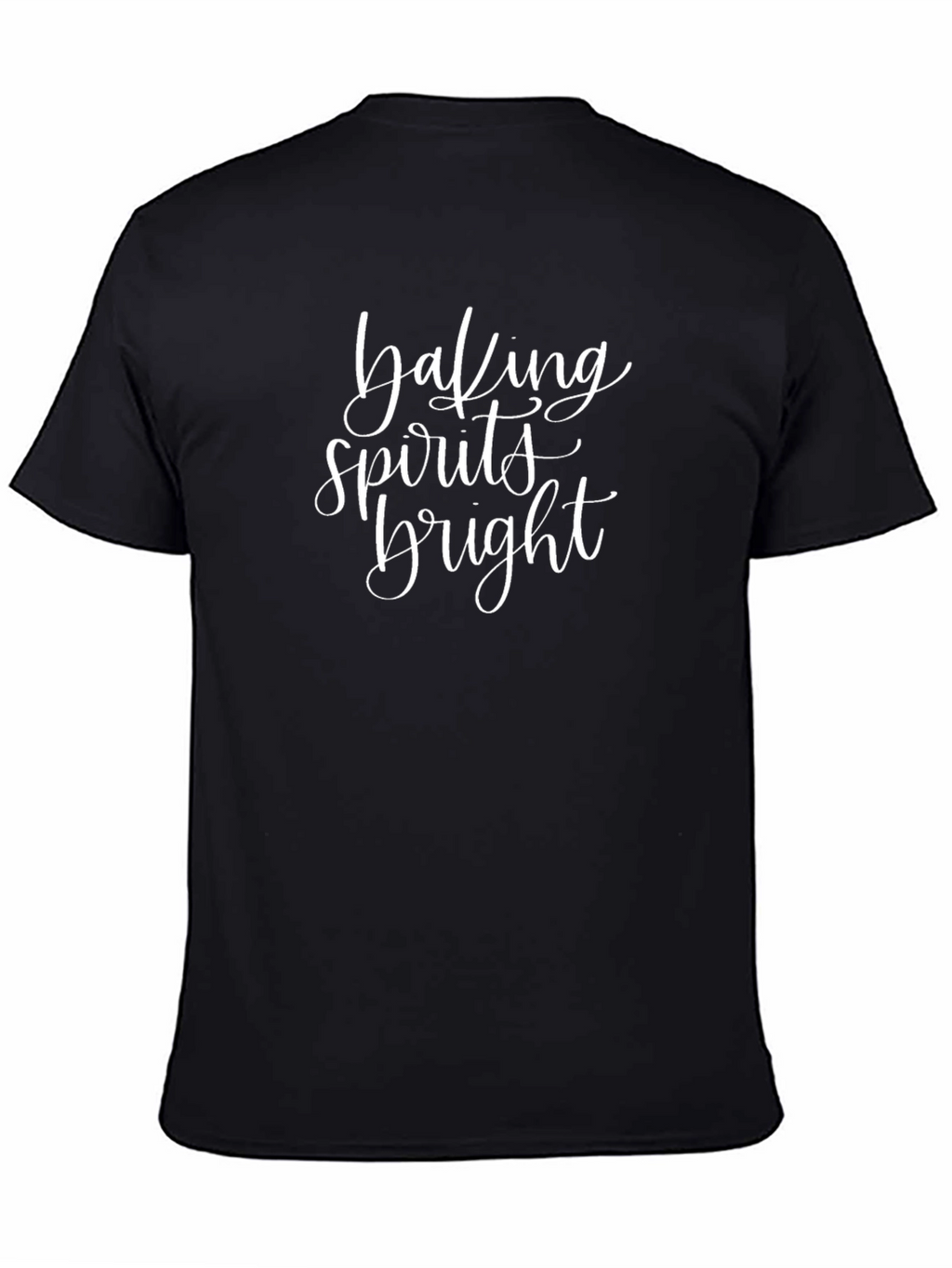 Baking Spirits Bright Christmas Graphic Tee