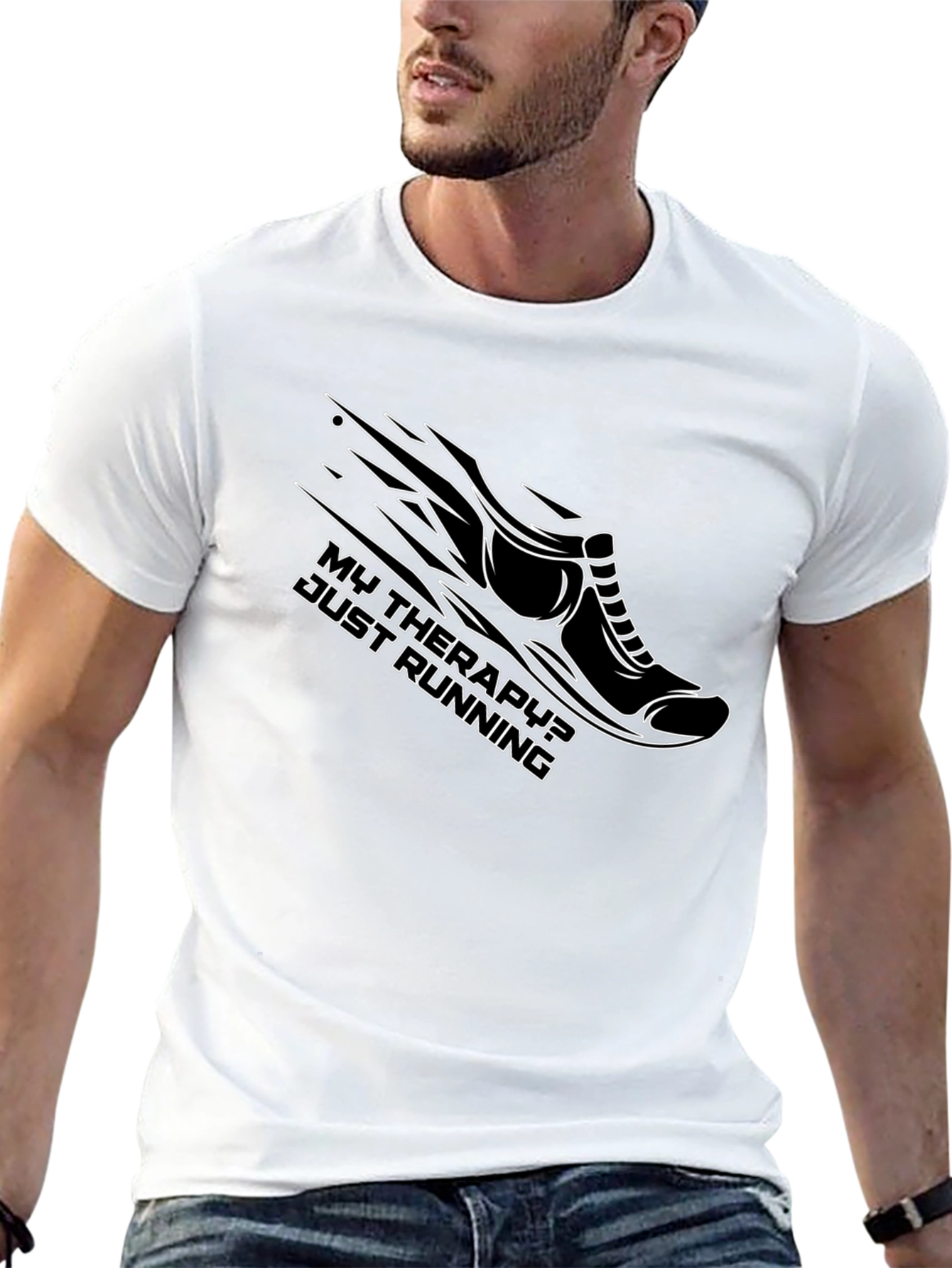 Running Therapy T-Shirt - Sporty Comfort