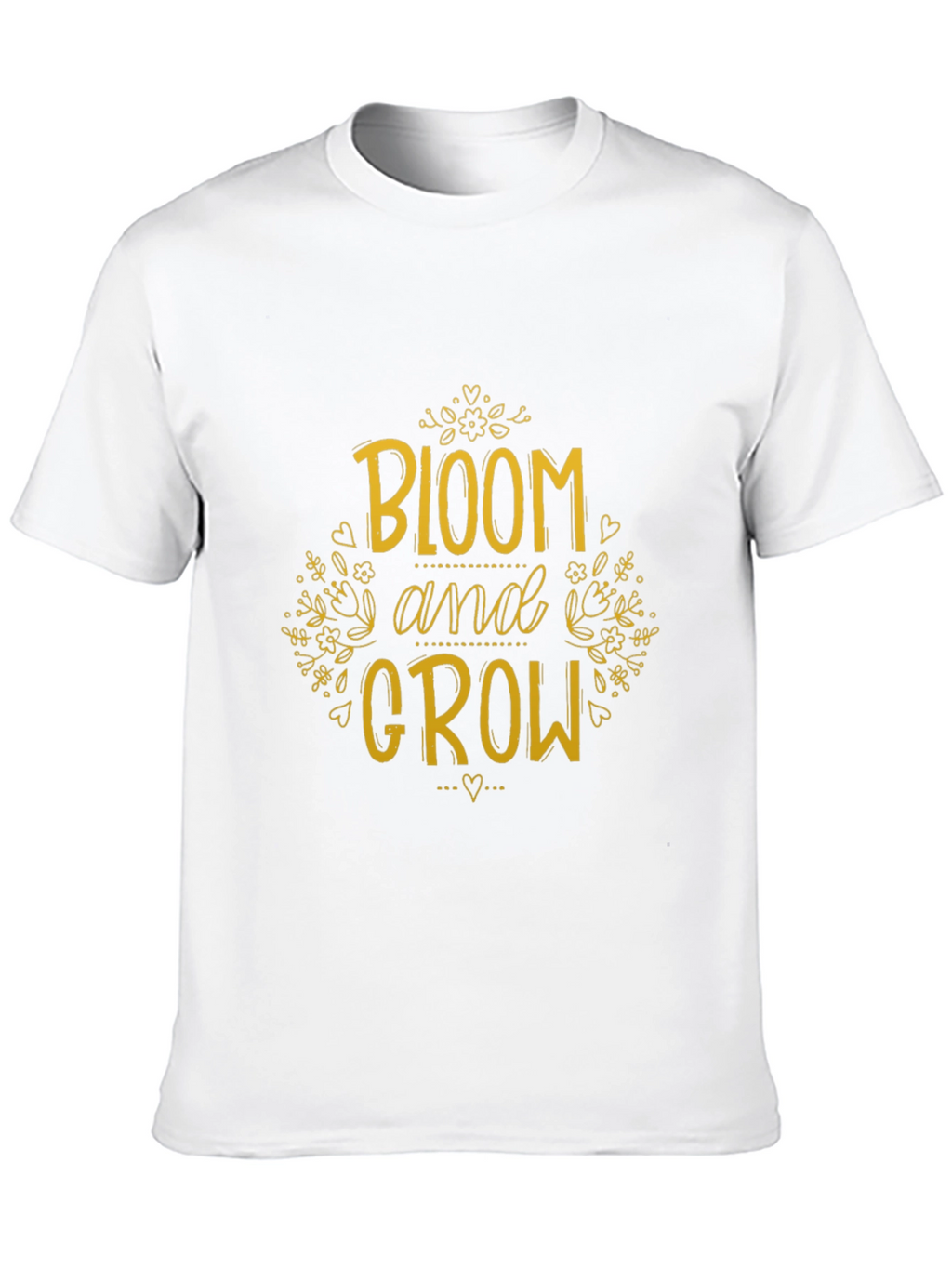 Bloom and Grow Graphic Tee - Black