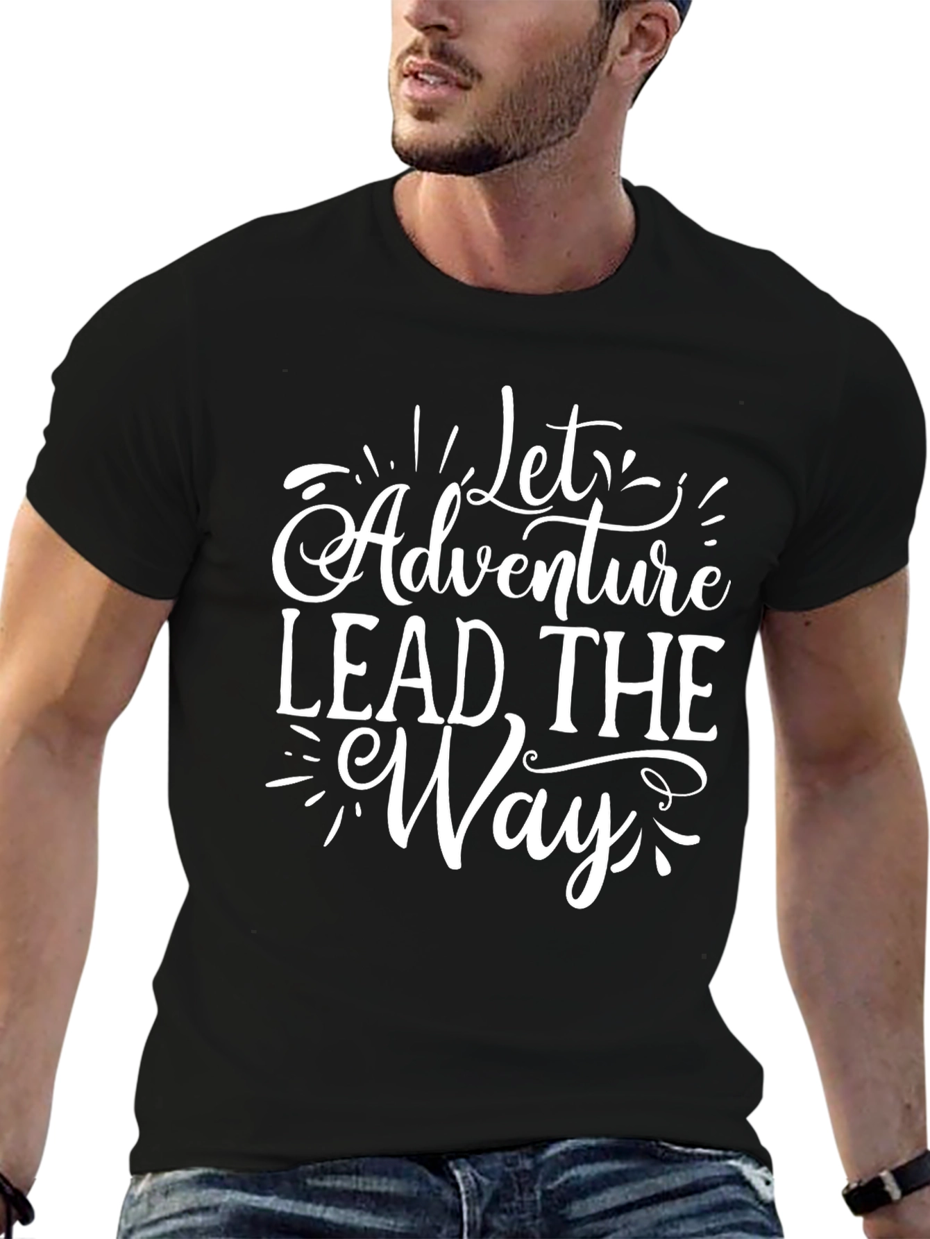 Adventure Graphic Tee - Let Adventure Lead the Way Shirt