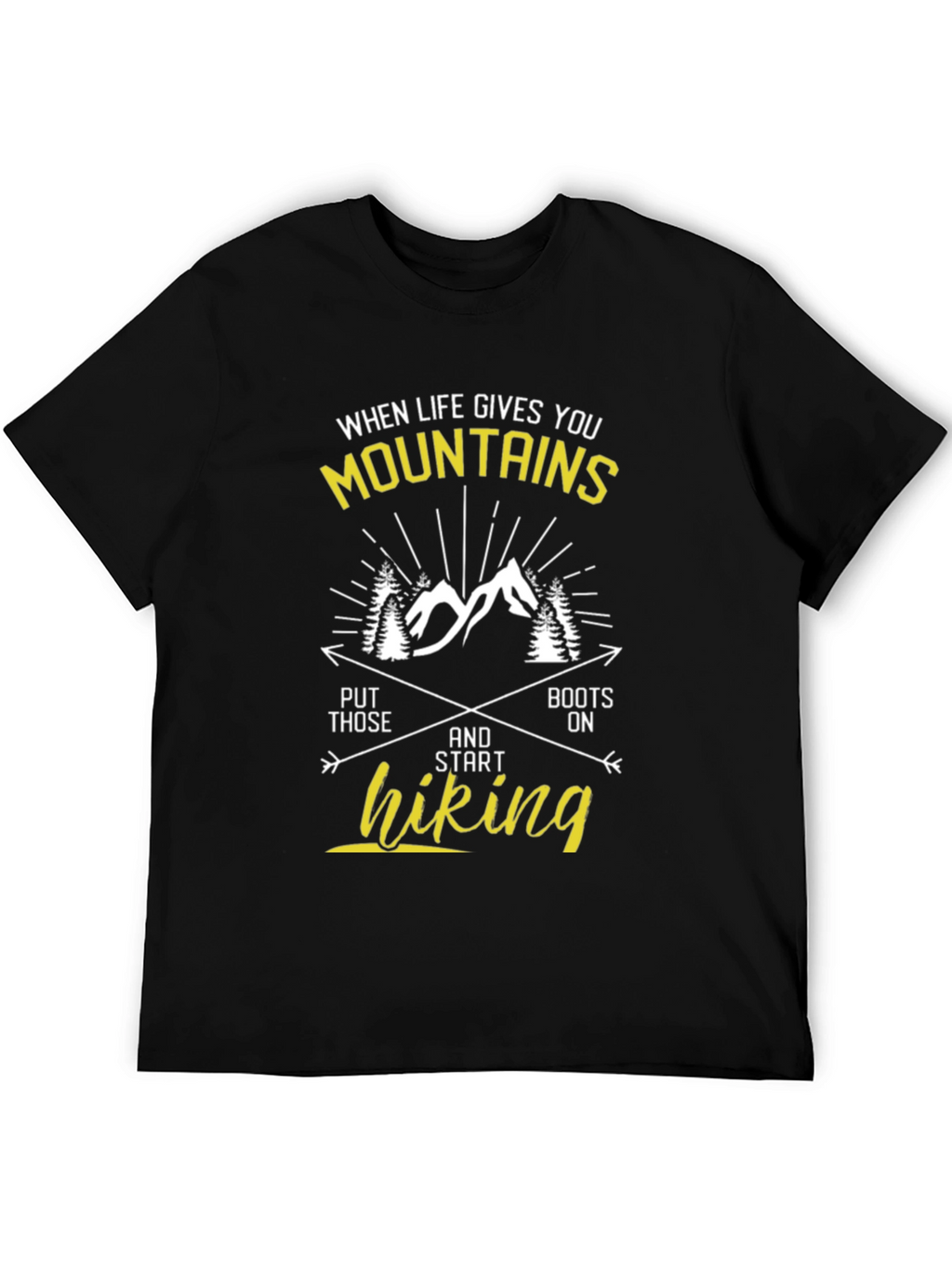Hiking Mountain Graphic Tee