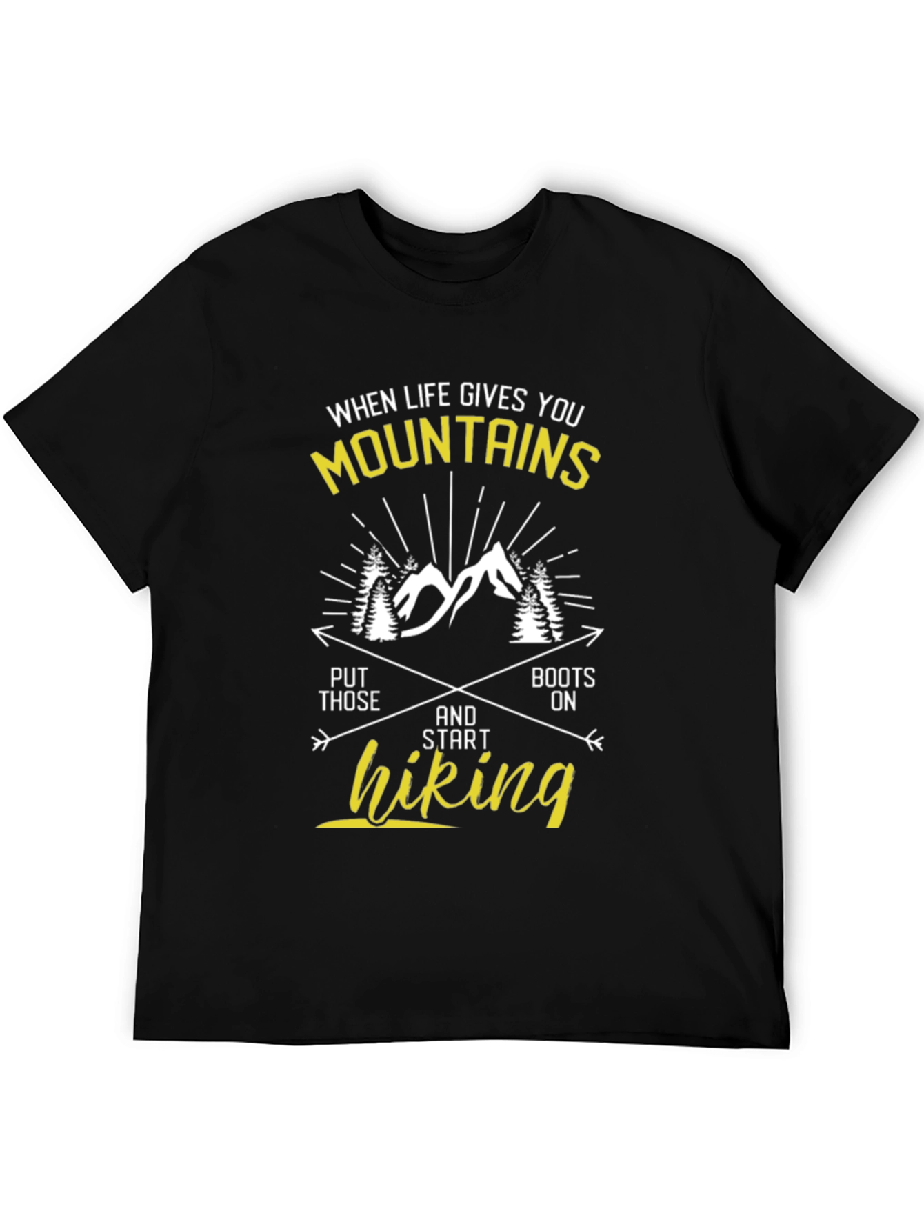 Hiking Mountain Graphic Tee