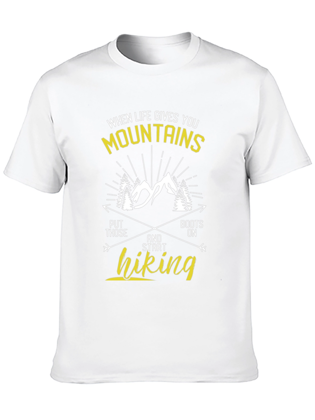 Hiking Mountain Graphic Tee