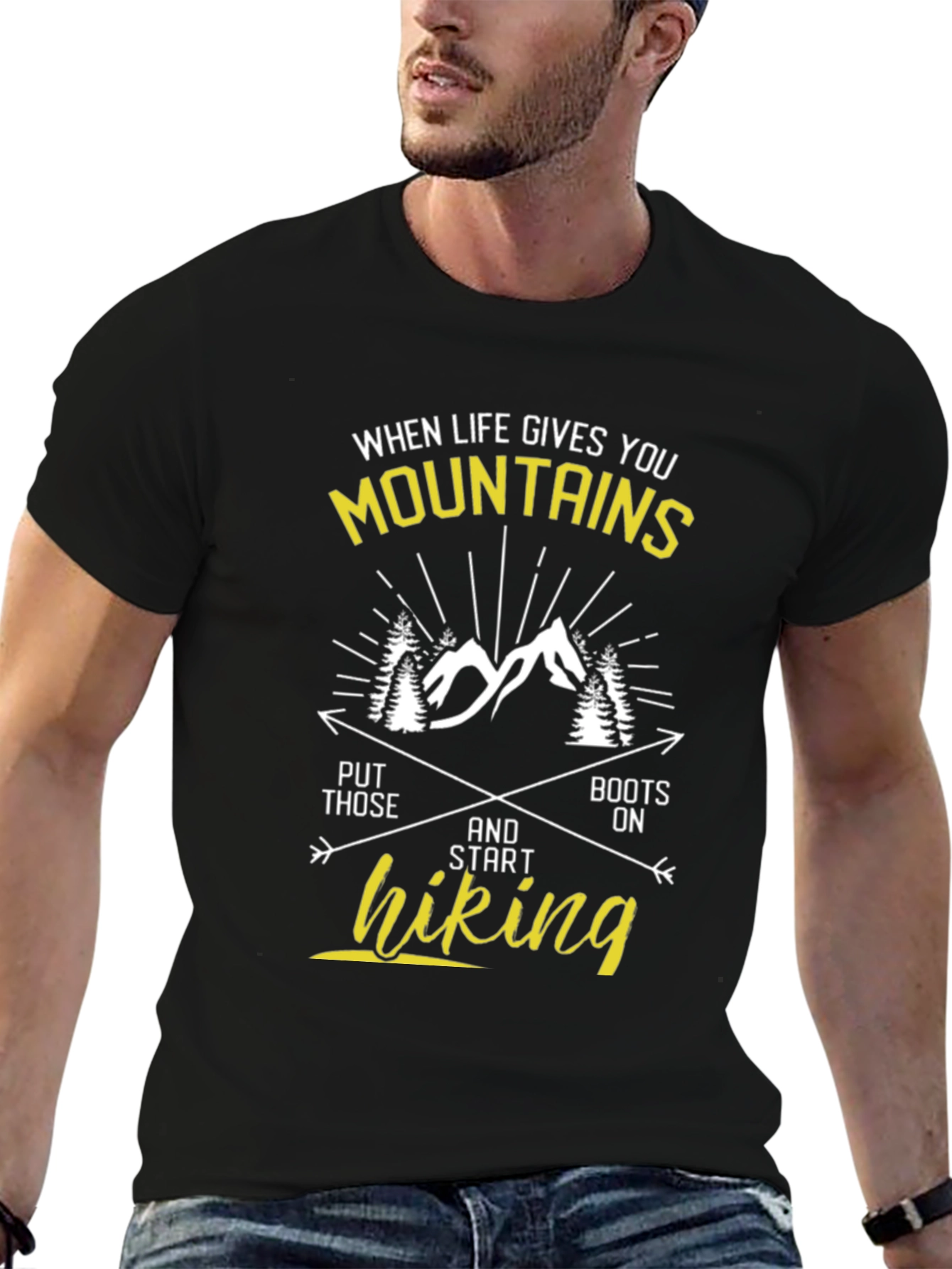 Hiking Mountain Graphic Tee