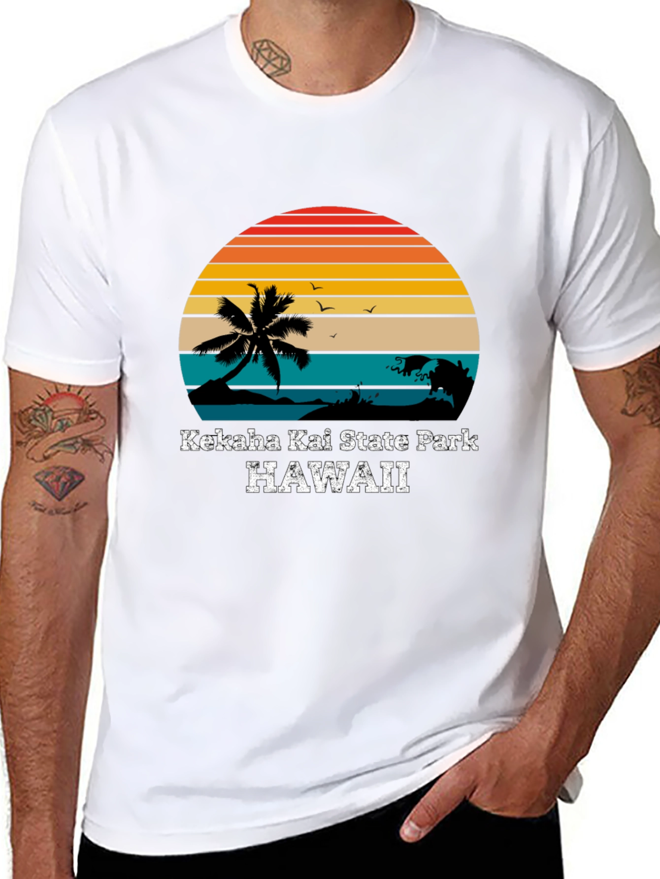 Kekaha Kai State Park Hawaii Graphic T-Shirt