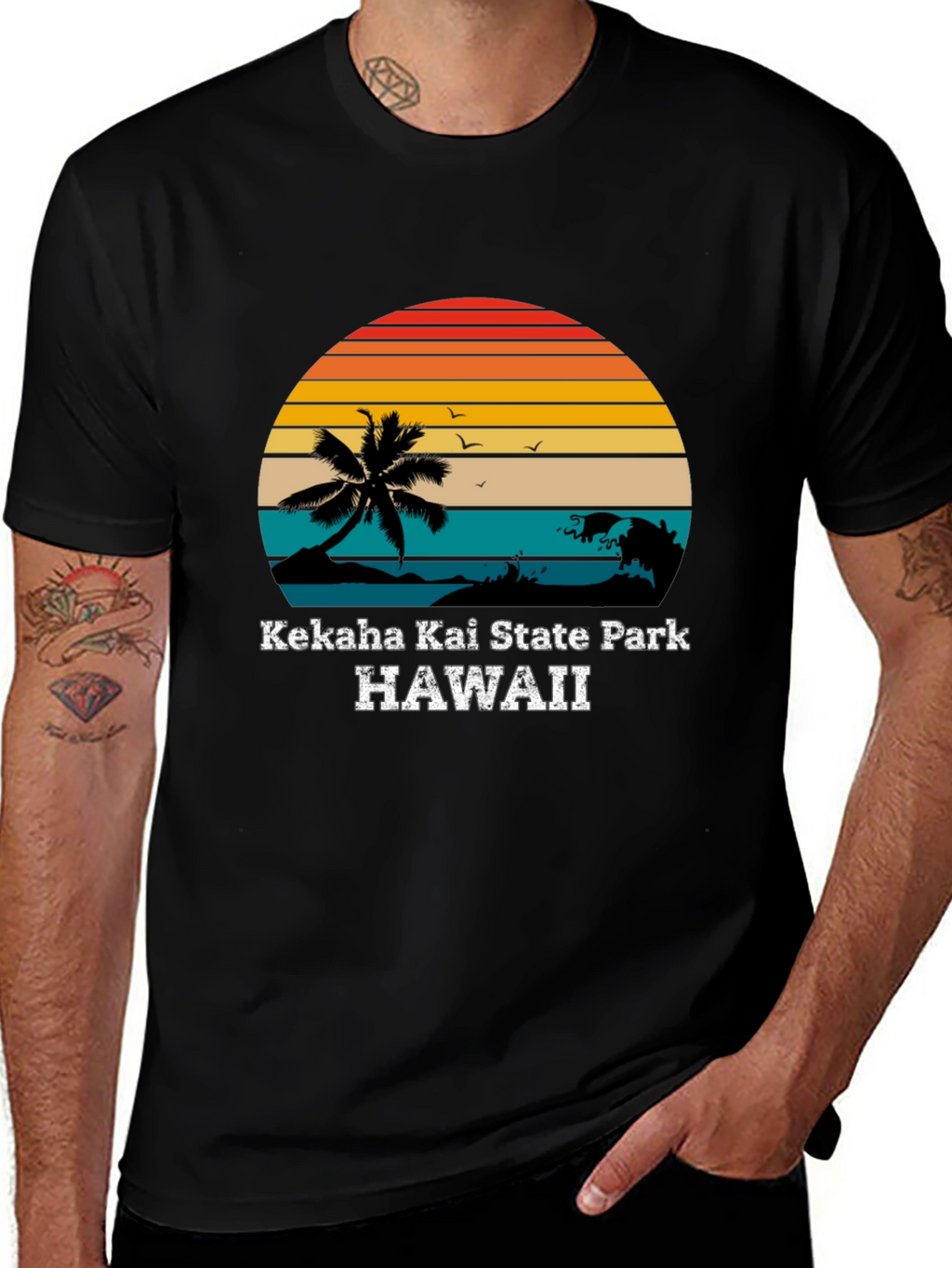 Kekaha Kai State Park Hawaii Graphic T-Shirt