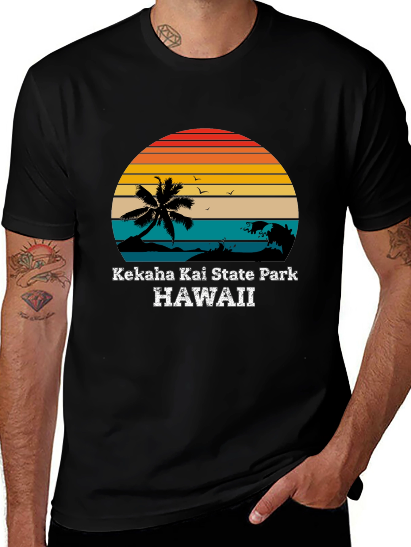Kekaha Kai State Park Hawaii Graphic T-Shirt
