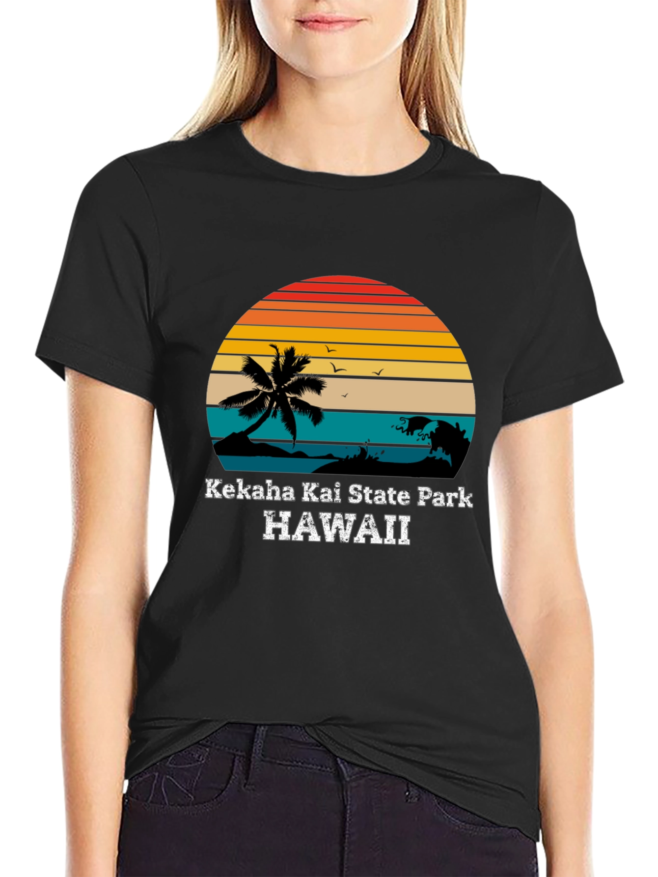 Kekaha Kai State Park Hawaii Graphic T-Shirt