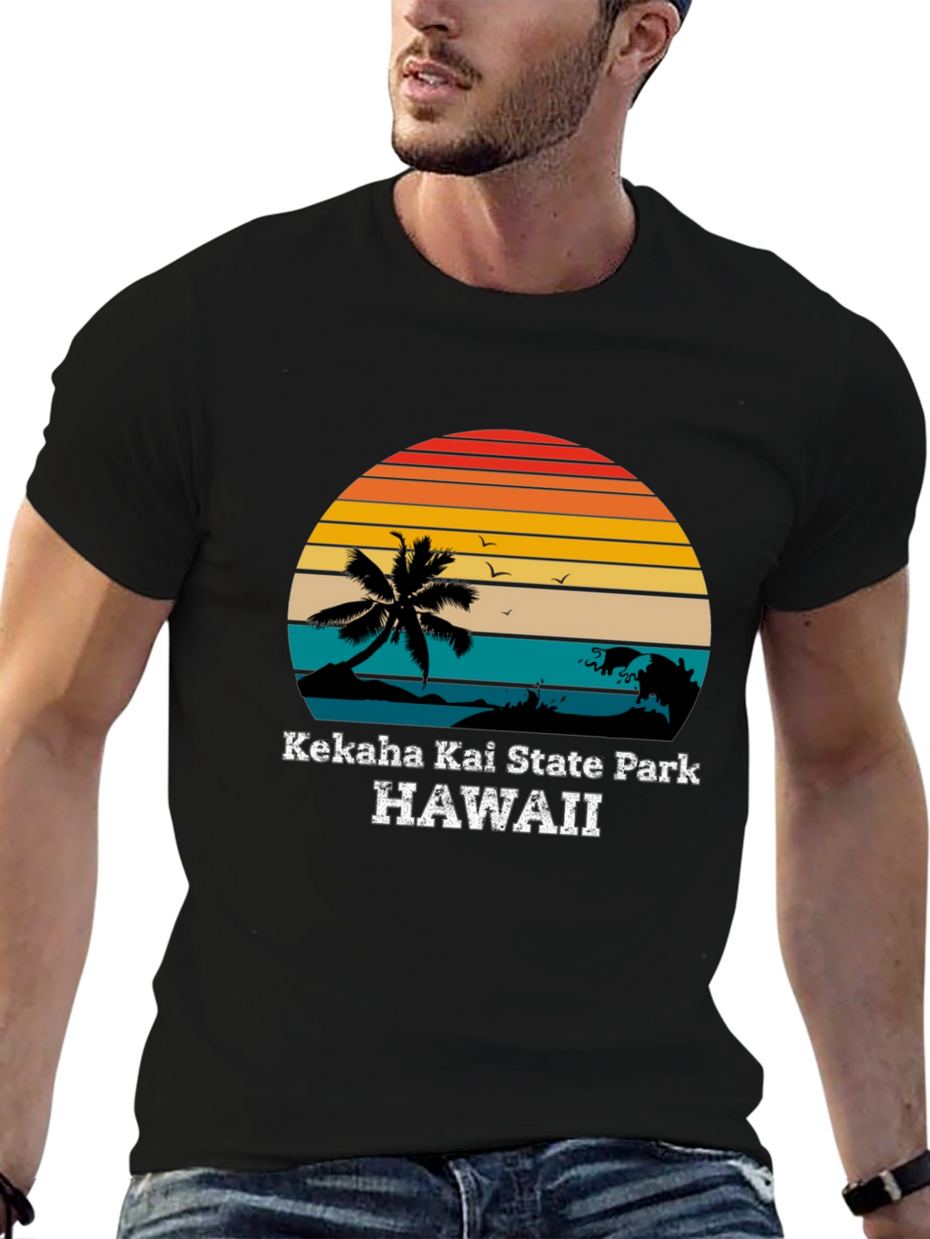 Kekaha Kai State Park Hawaii Graphic T-Shirt