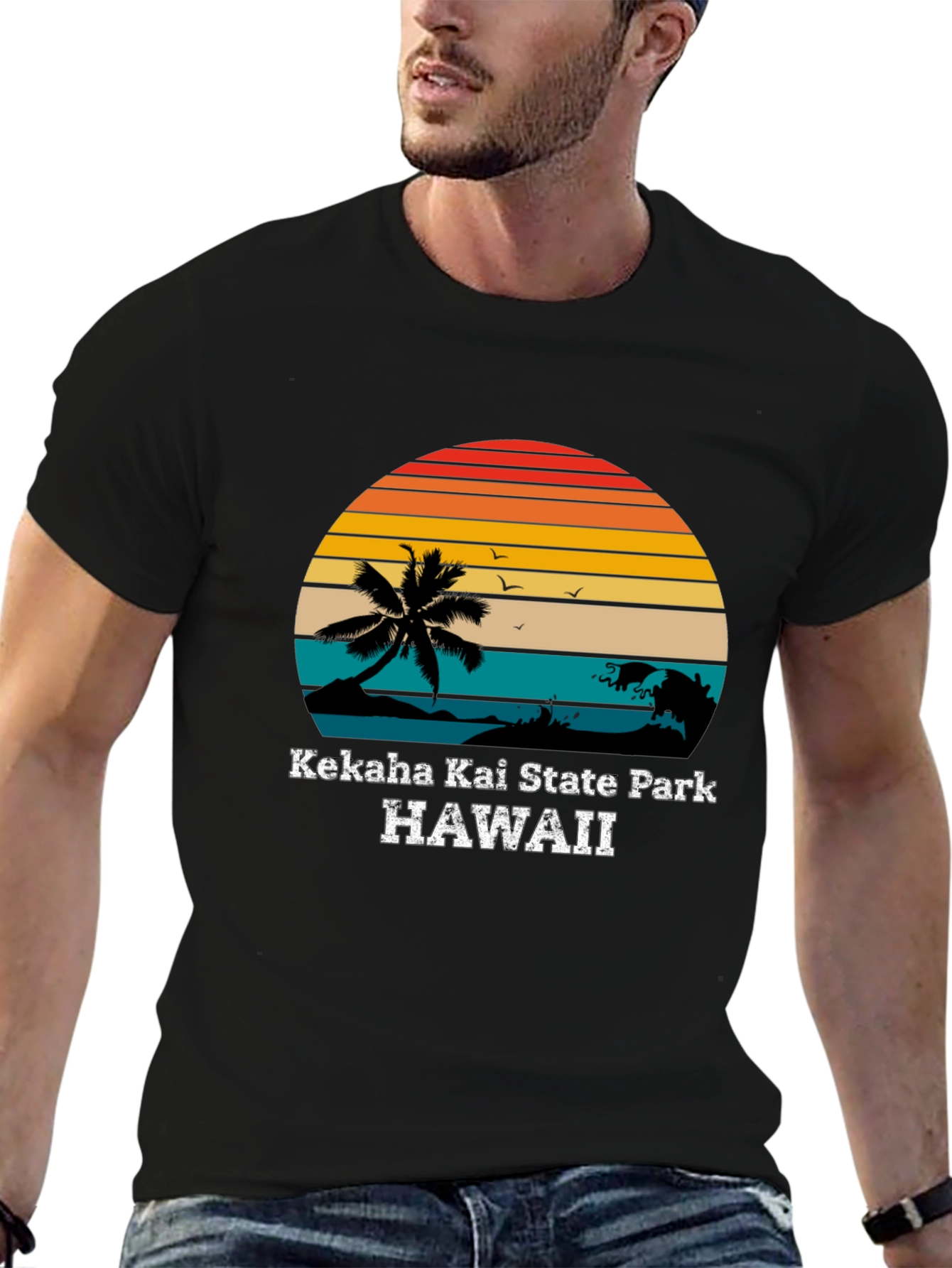 Kekaha Kai State Park Hawaii Graphic T-Shirt