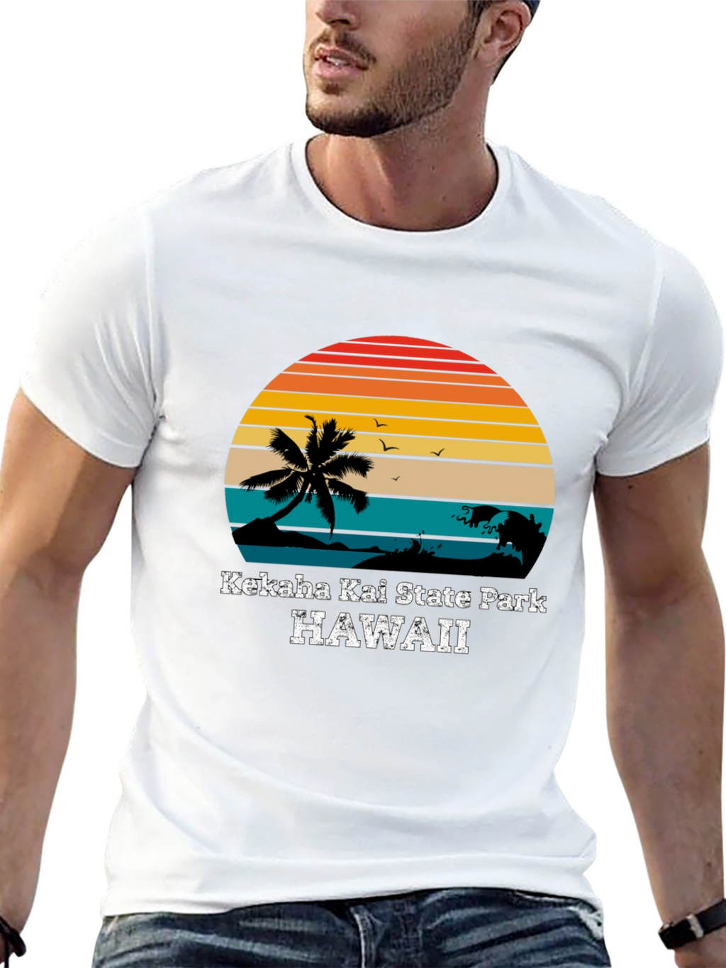 Kekaha Kai State Park Hawaii Graphic T-Shirt