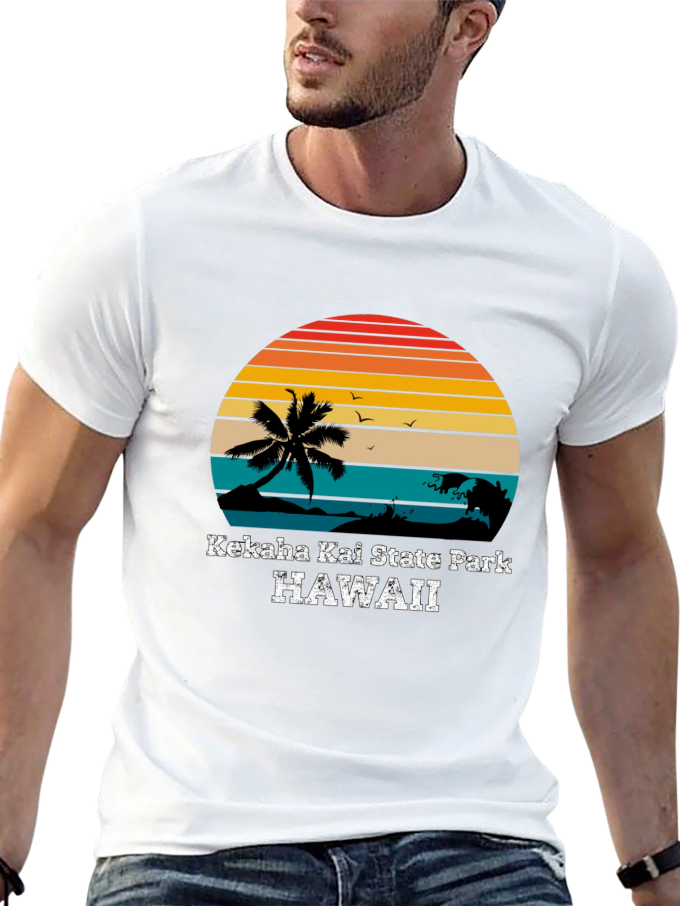 Kekaha Kai State Park Hawaii Graphic T-Shirt