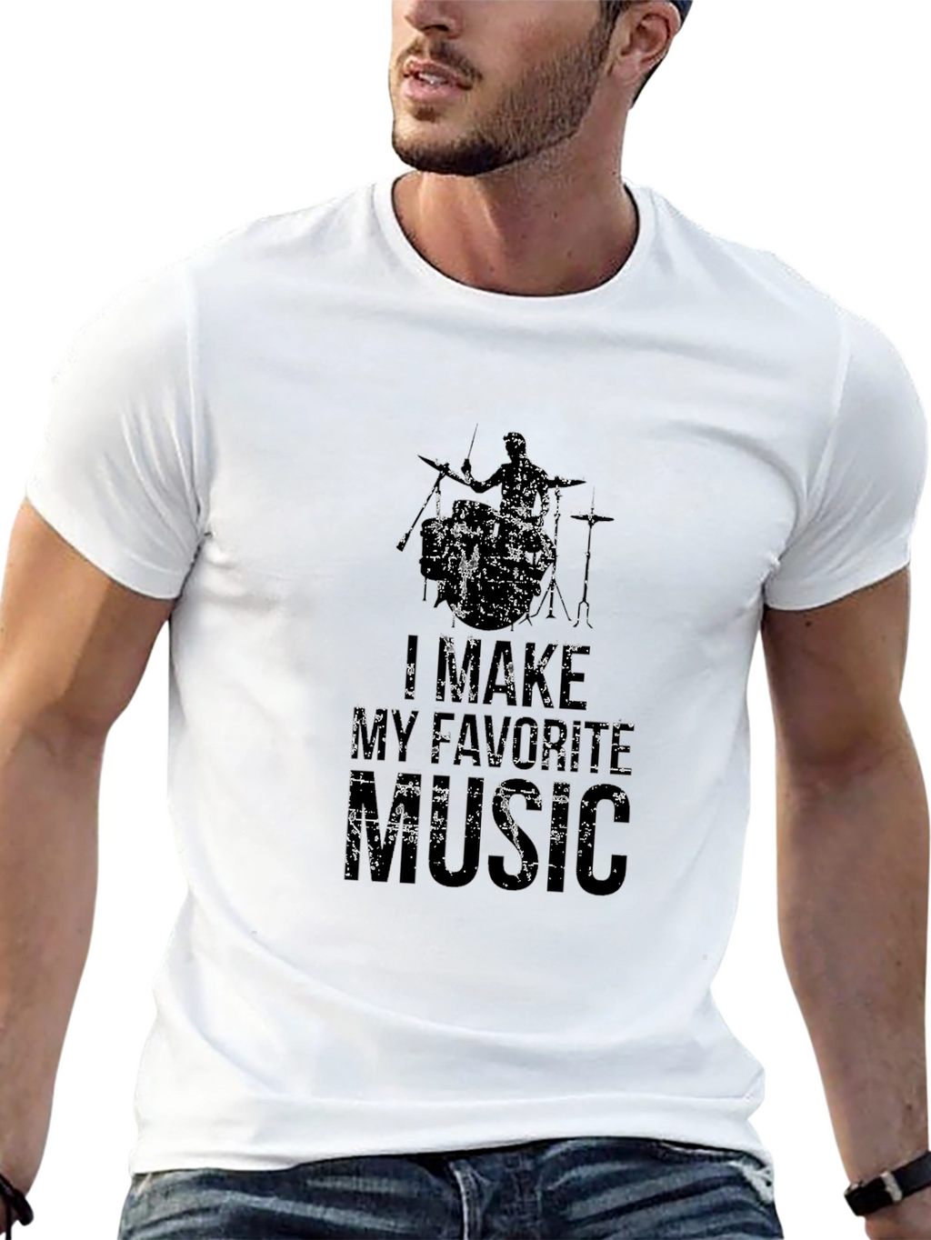 Drummer Music T-Shirt
