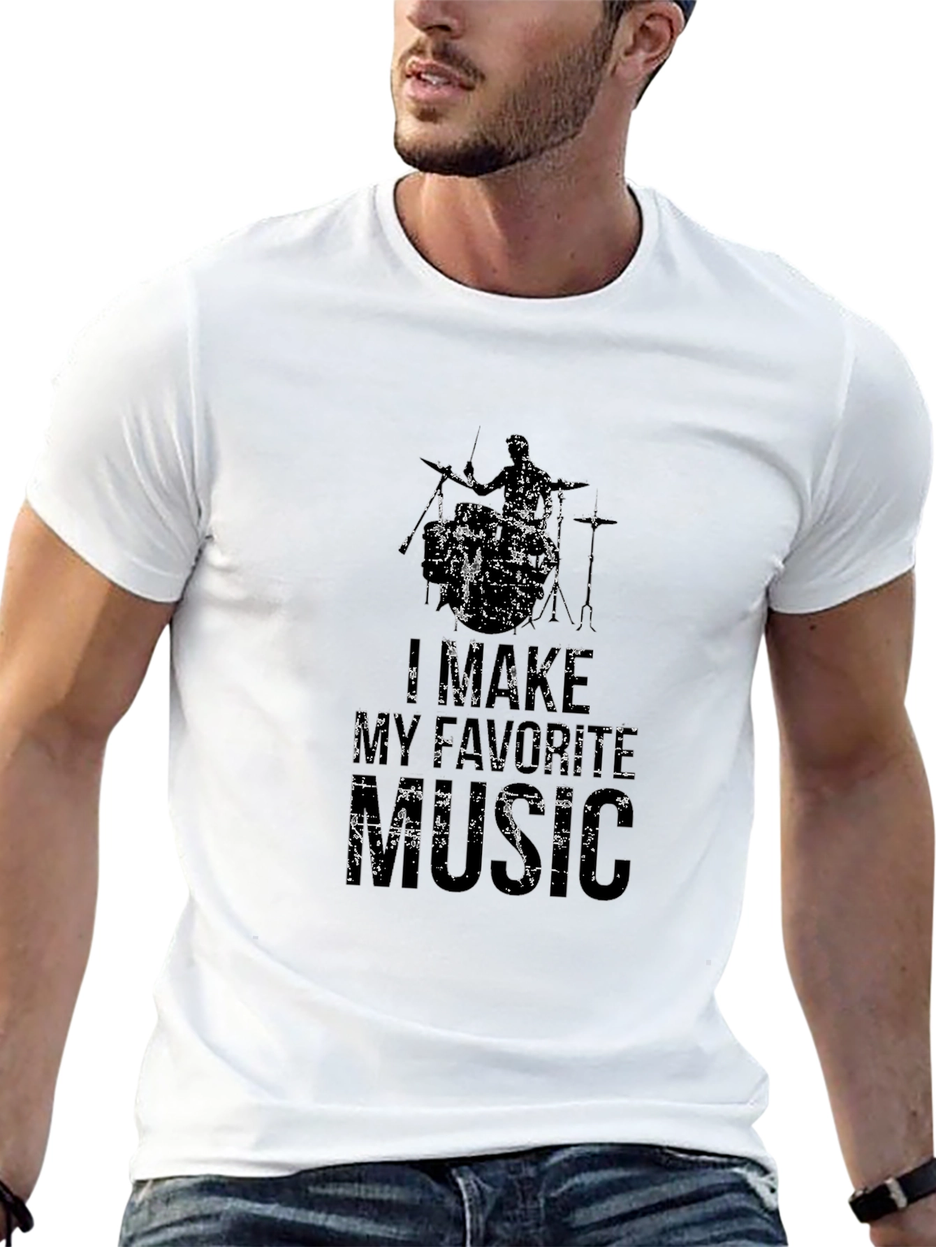 Drummer Music T-Shirt