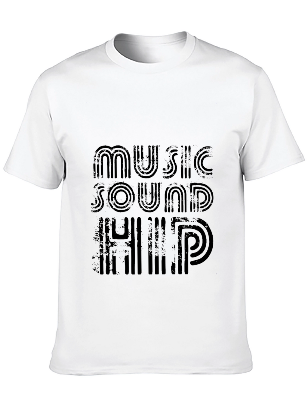Retro Music Sound Hip T-Shirt