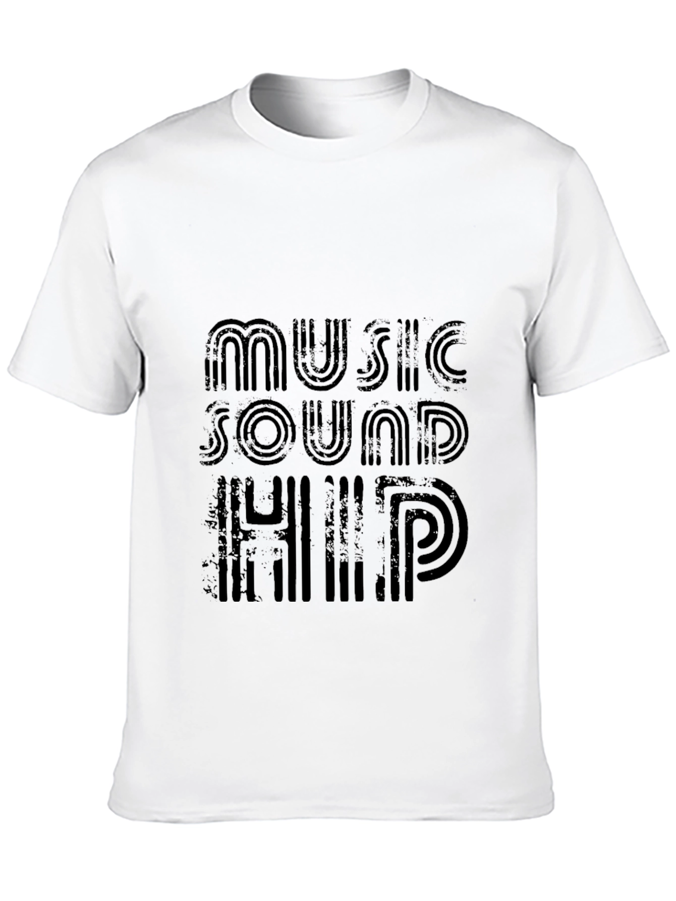 Retro Music Sound Hip T-Shirt