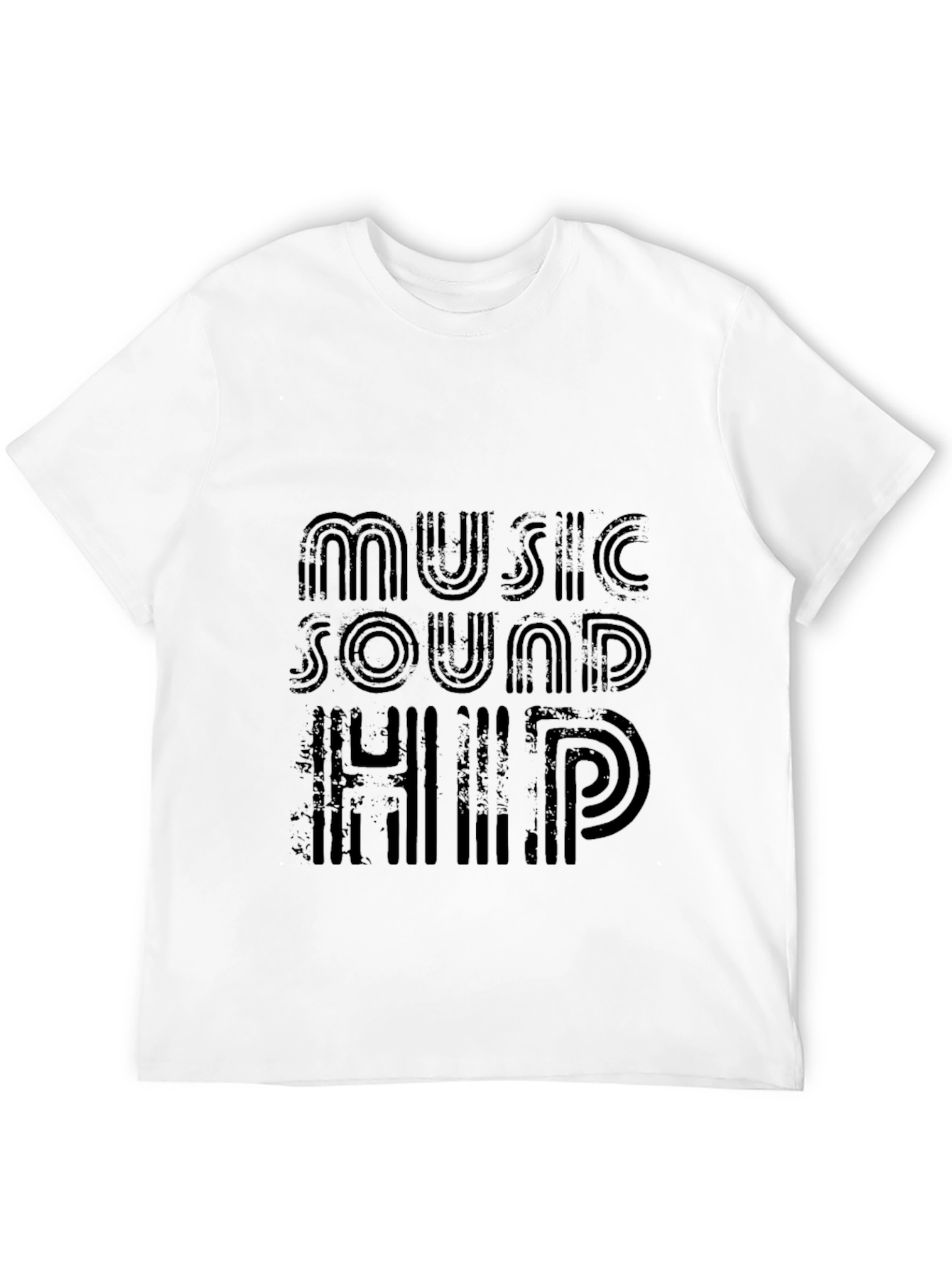Retro Music Sound Hip T-Shirt