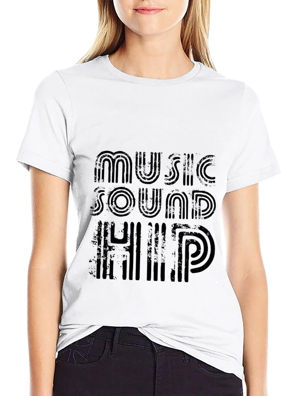 Retro Music Sound Hip T-Shirt