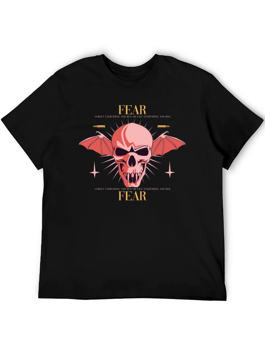 Fear Graphic Print T-Shirt