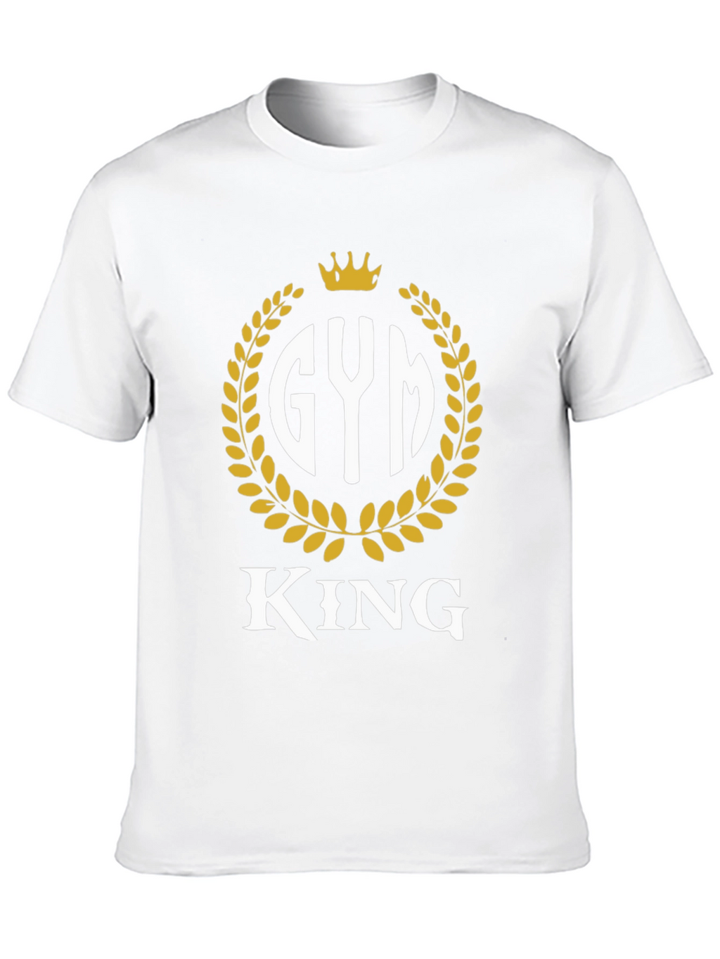 Gym King T-Shirt - Black Fitness Tee