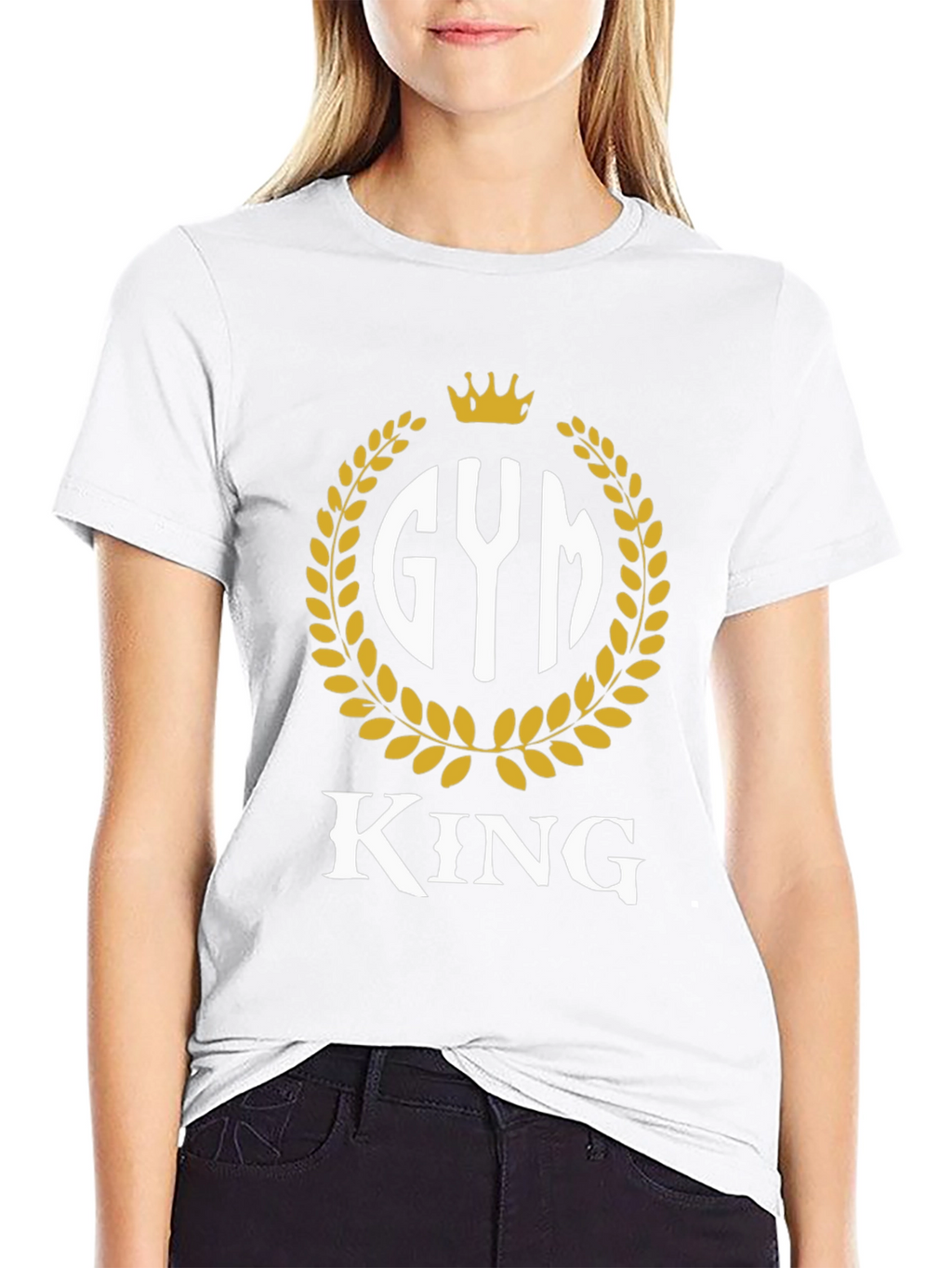Gym King T-Shirt - Black Fitness Tee