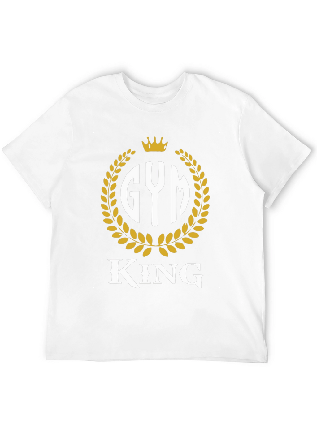 Gym King T-Shirt - Black Fitness Tee