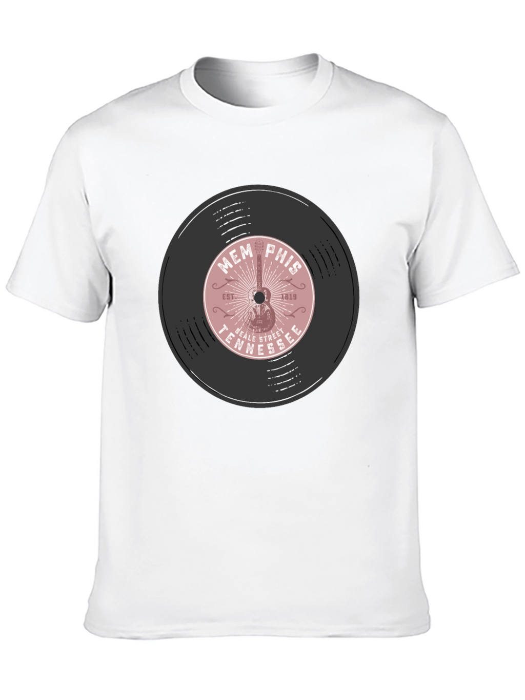 Memphis Tennessee Record Graphic T-Shirt