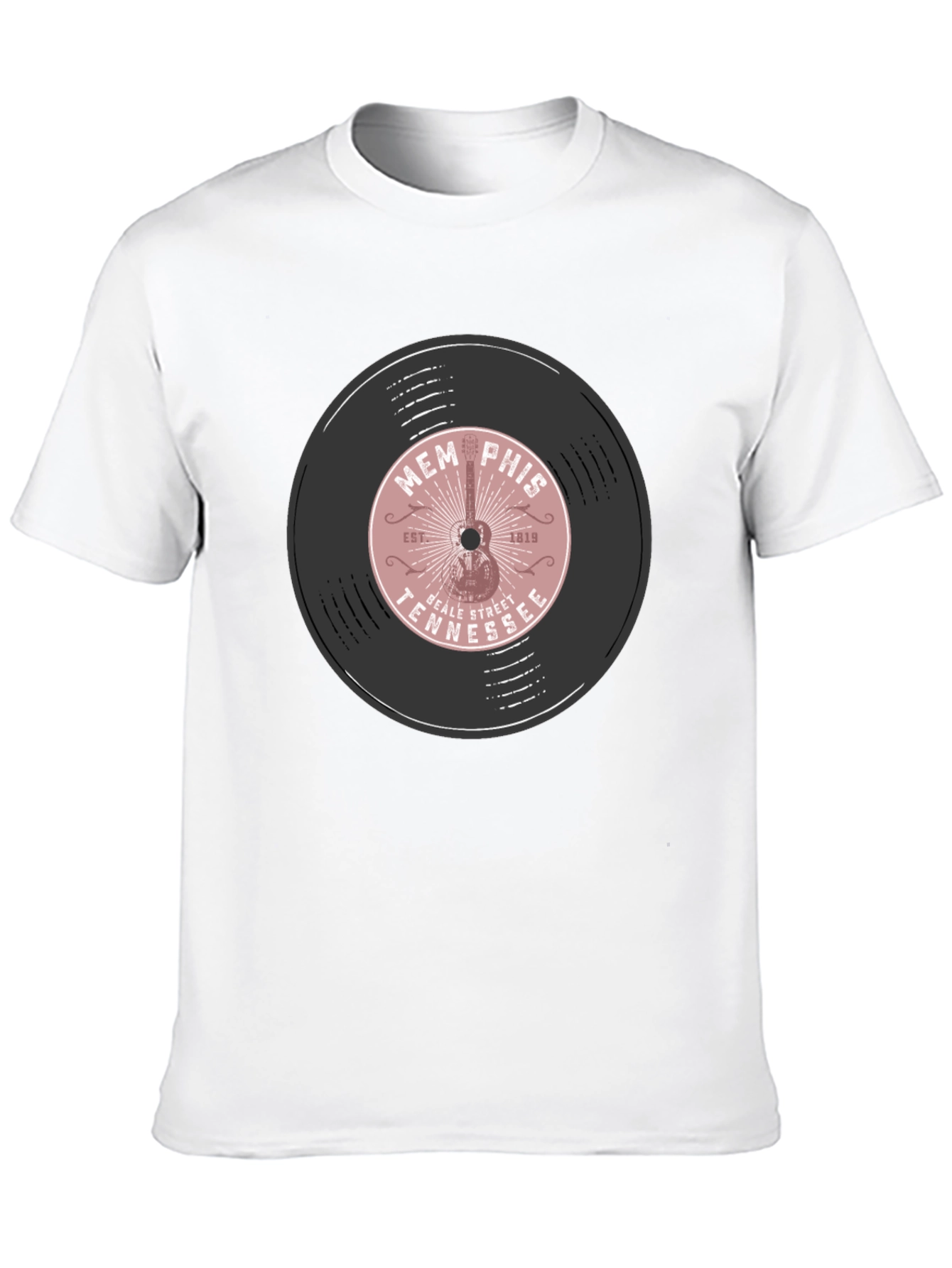 Memphis Tennessee Record Graphic T-Shirt