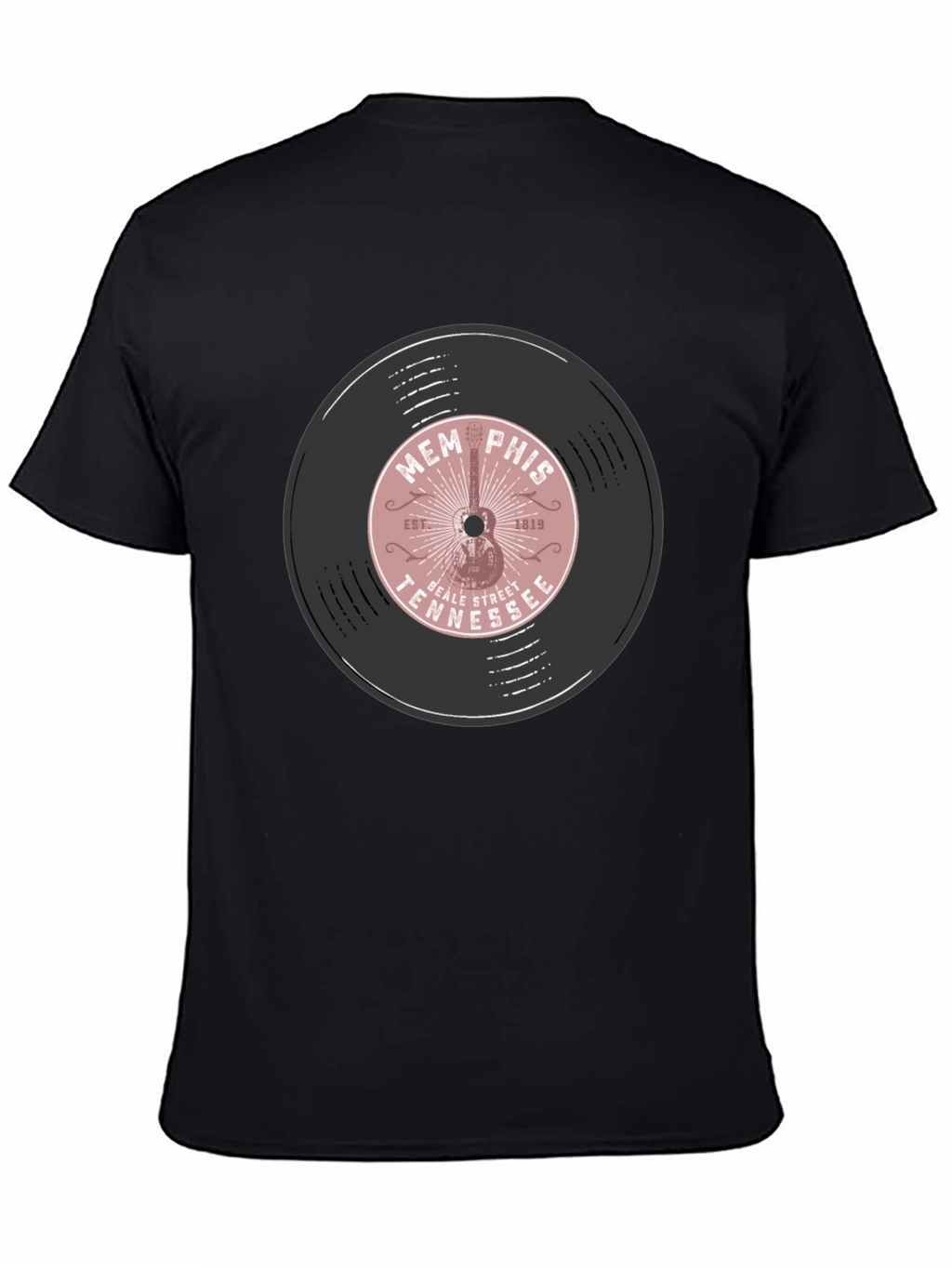 Memphis Tennessee Record Graphic T-Shirt