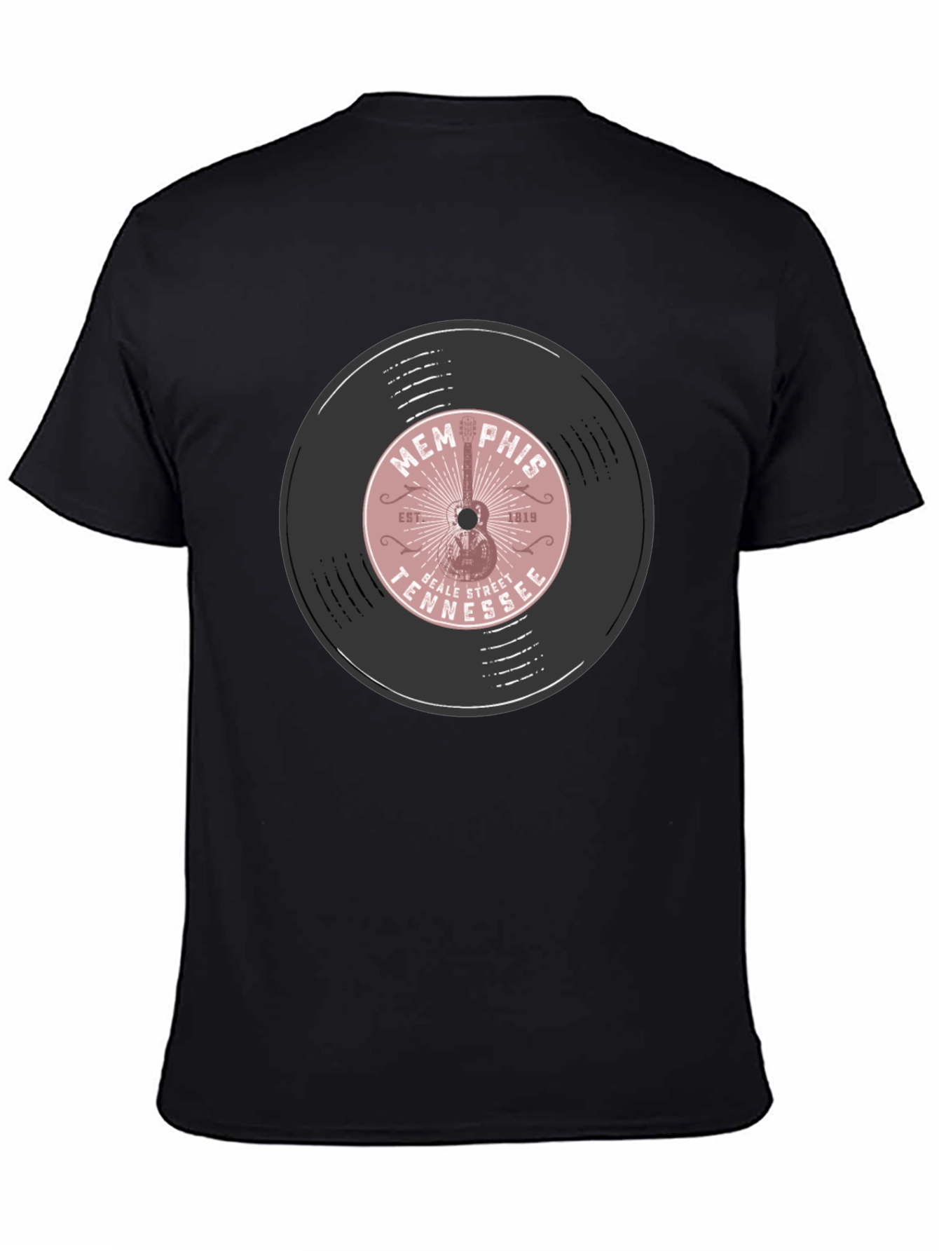 Memphis Tennessee Record Graphic T-Shirt