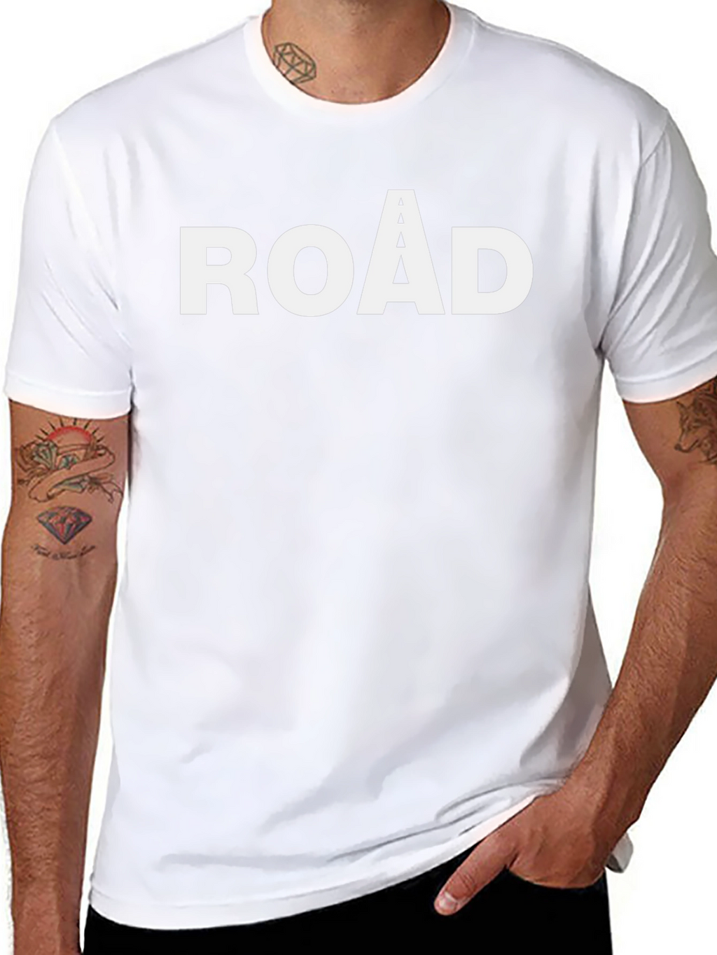 Road Trip T-Shirt - Black Graphic Tee