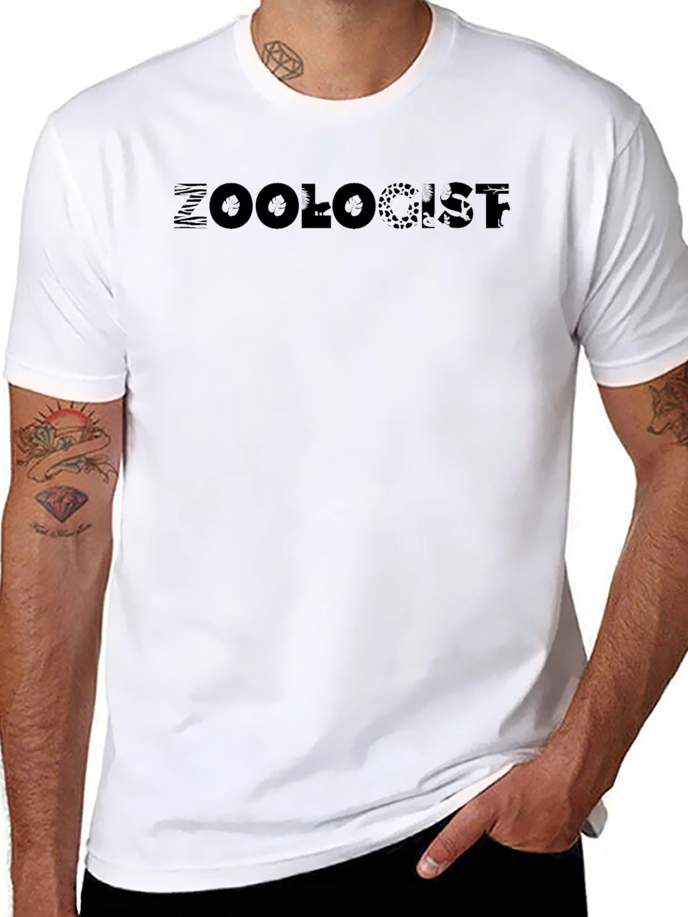 Zoologist Graphic T-Shirt - Animal Lover Tee