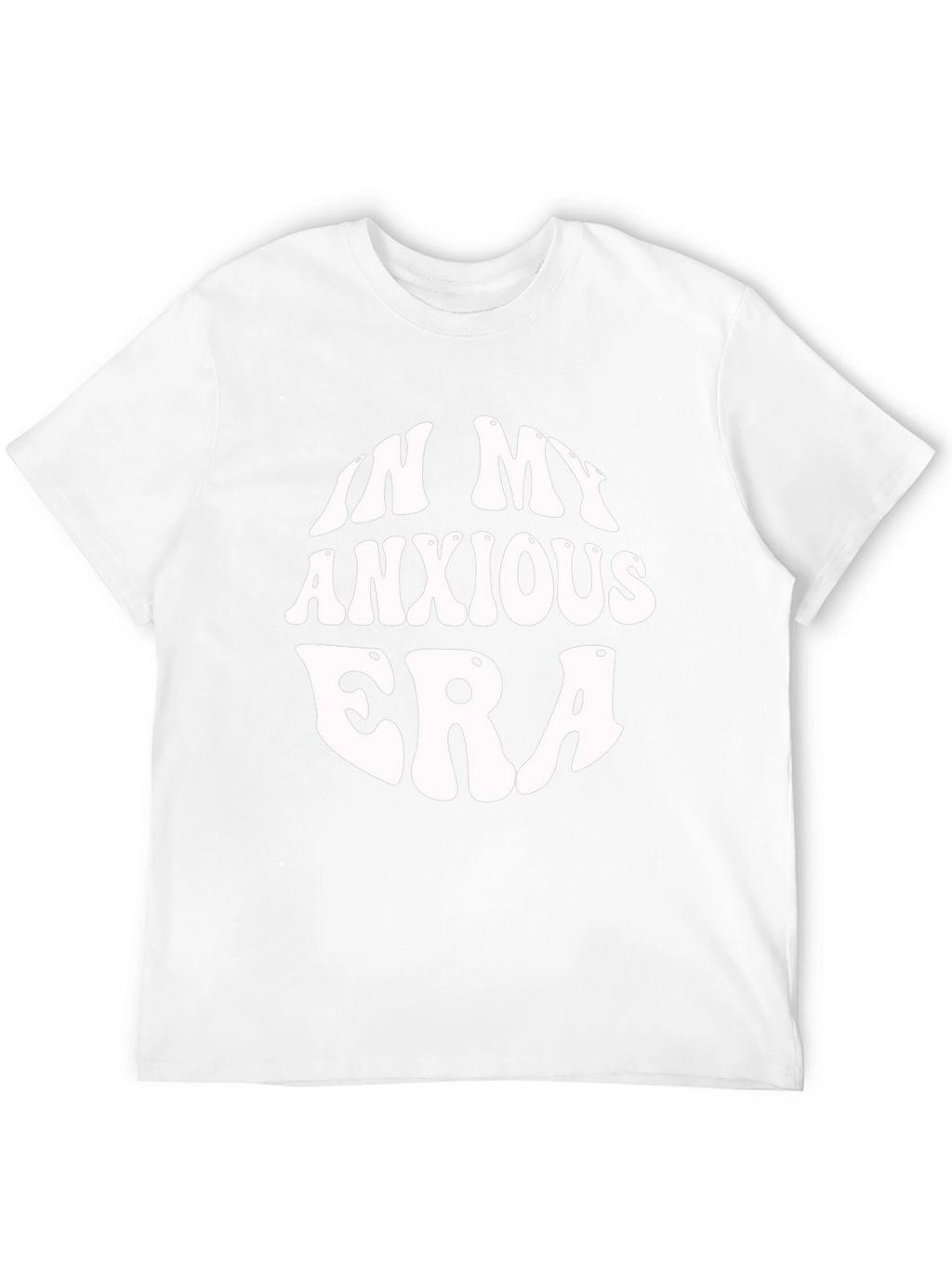 In My Anxious Era Black Graphic T-Shirt