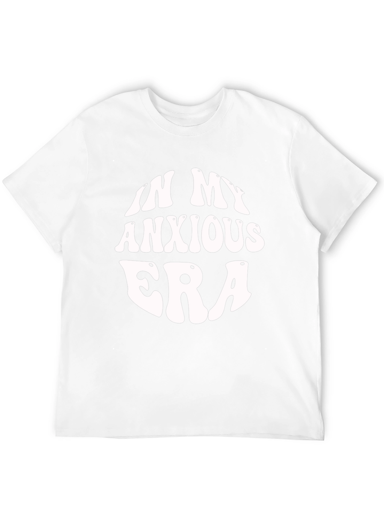 In My Anxious Era Black Graphic T-Shirt