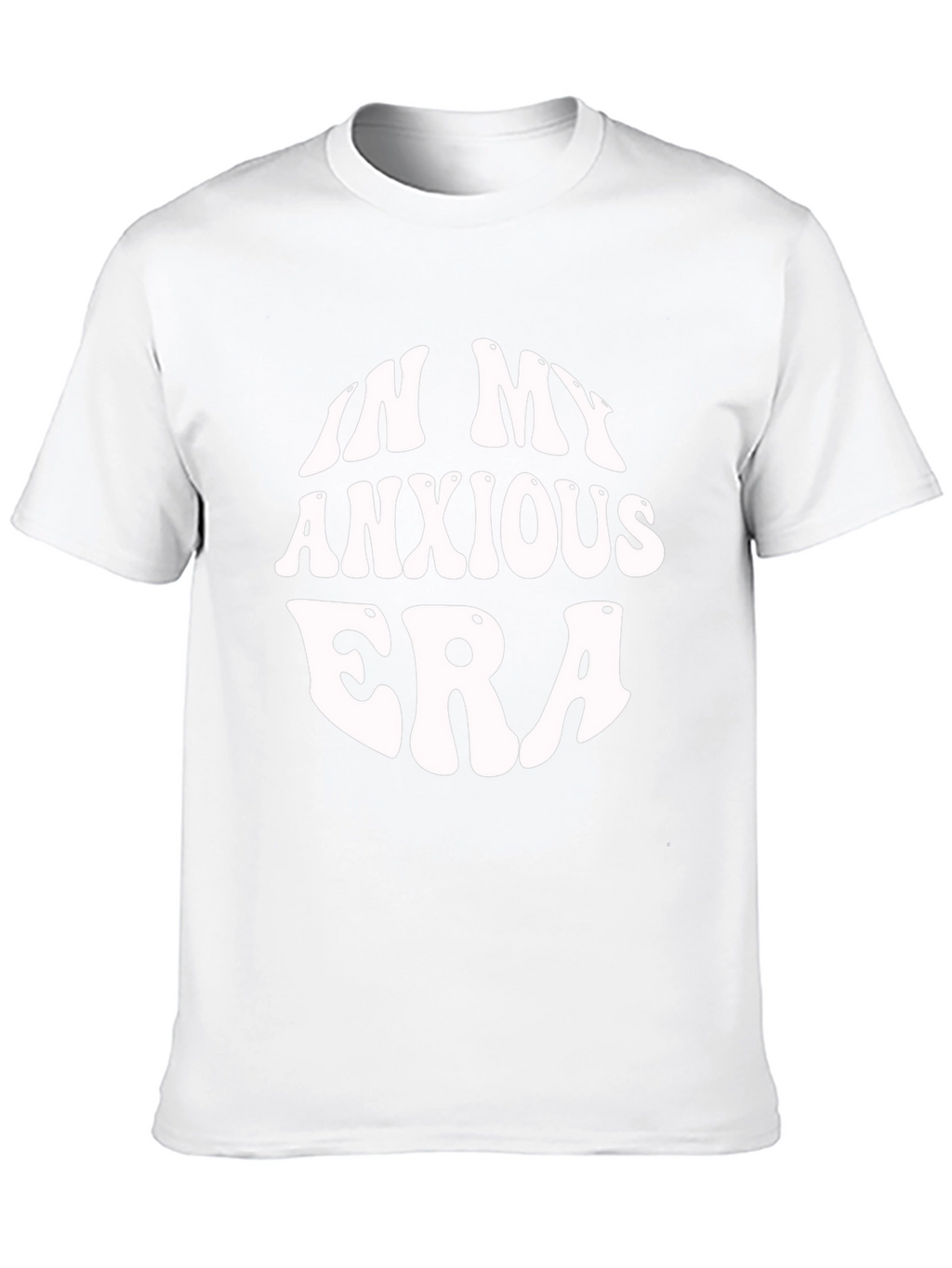 In My Anxious Era Black Graphic T-Shirt
