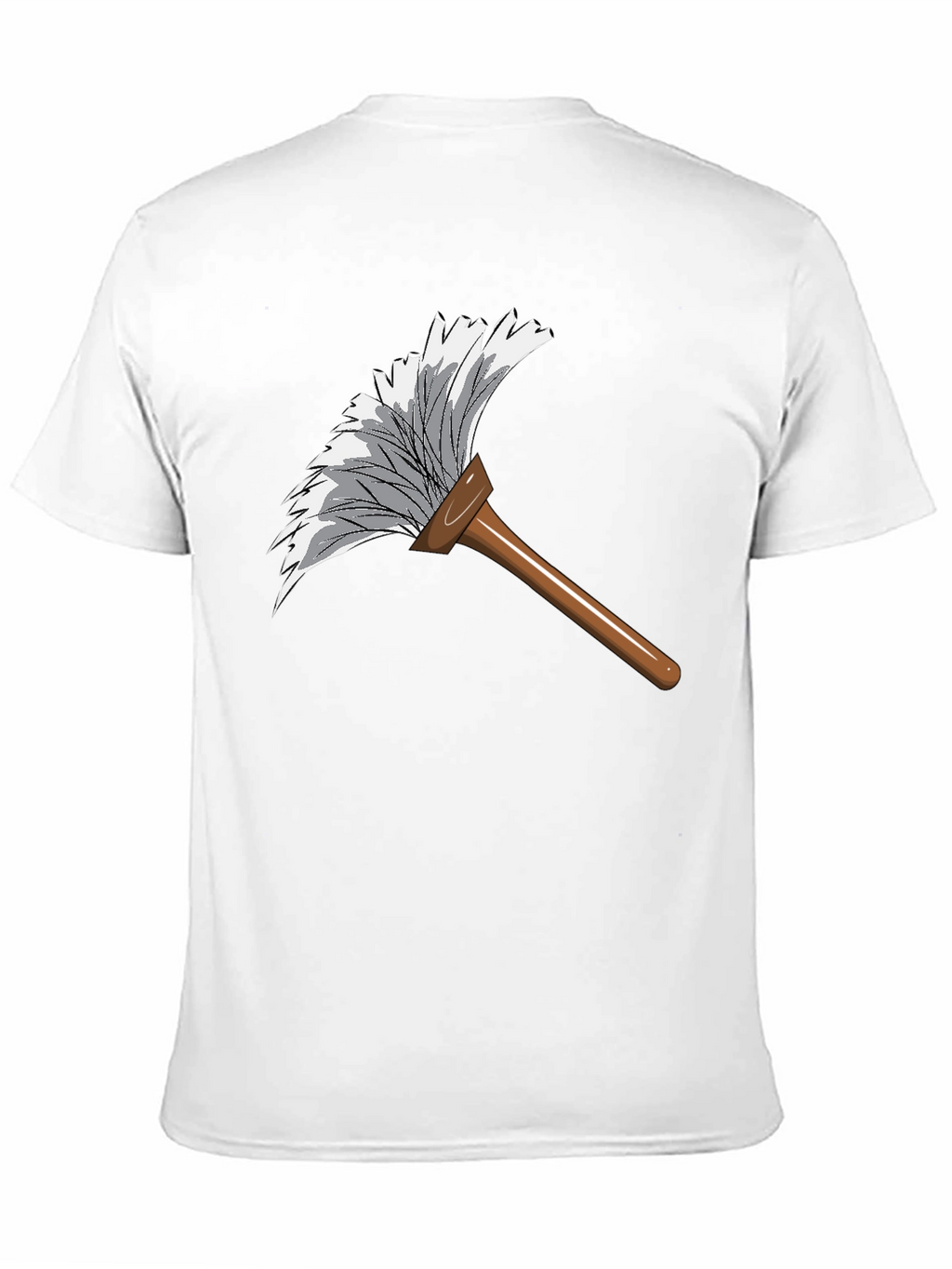 Duster Graphic Tee - Cleaning Humor T-Shirt