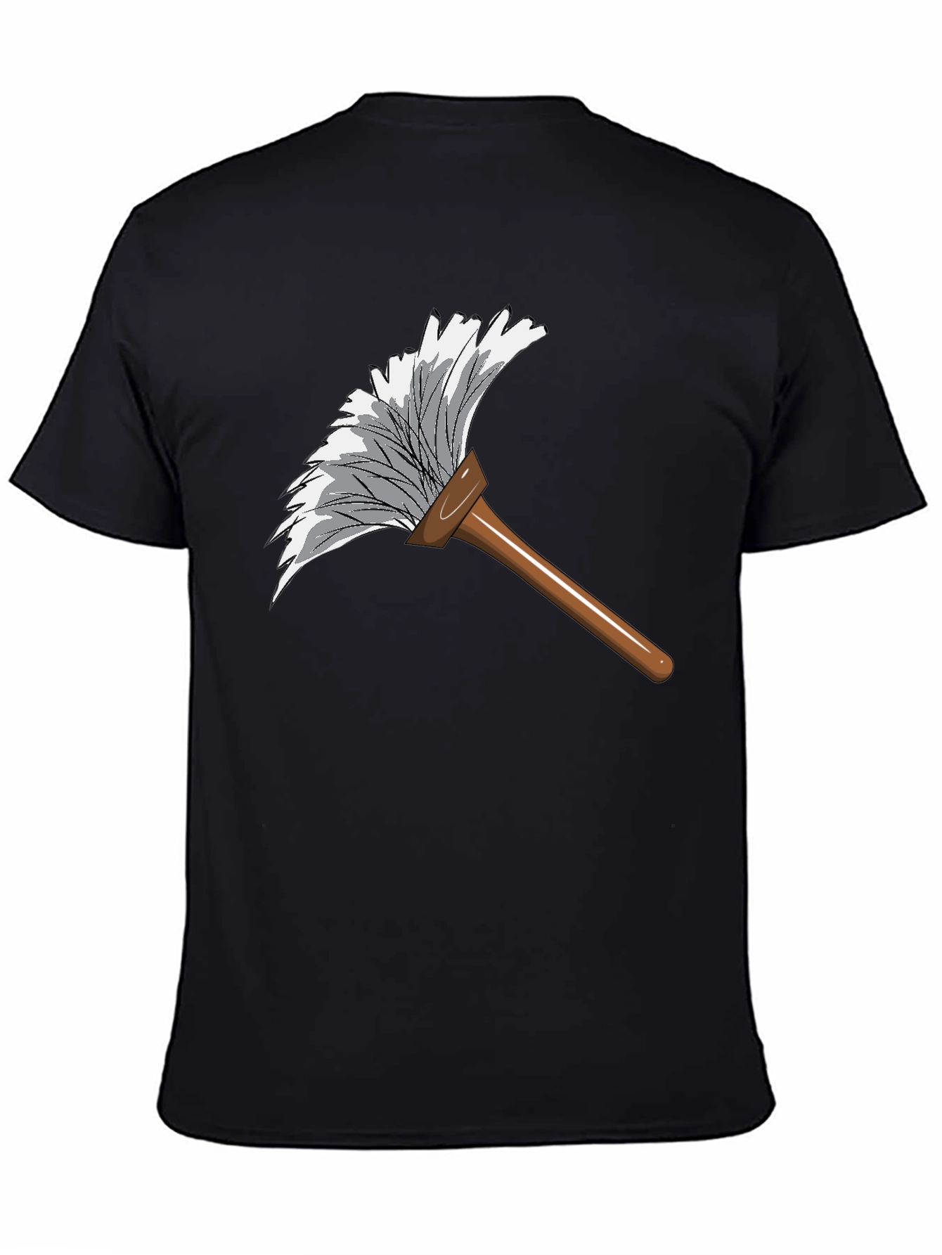 Duster Graphic Tee - Cleaning Humor T-Shirt