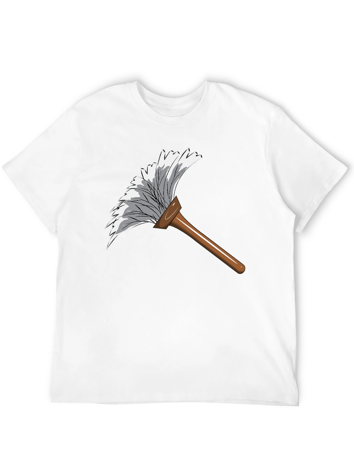 Duster Graphic Tee - Cleaning Humor T-Shirt