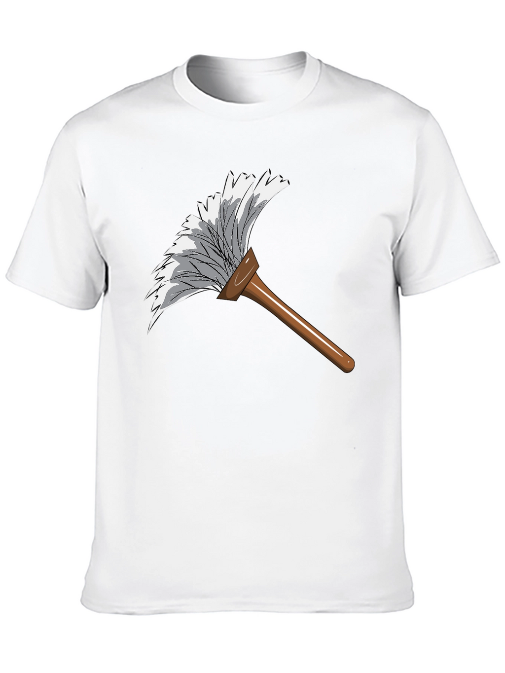 Duster Graphic Tee - Cleaning Humor T-Shirt